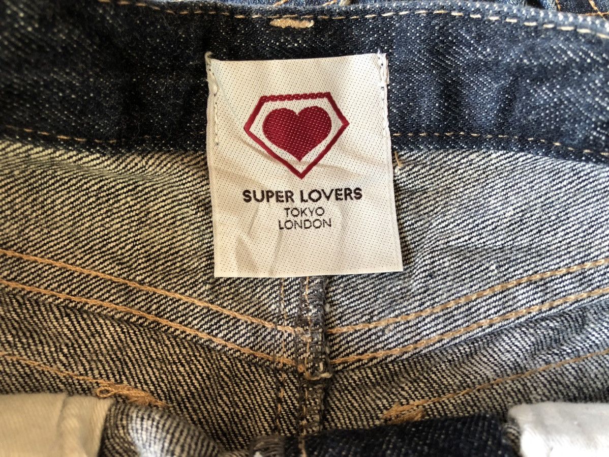 Japanese Brand Super Lovers Denim skirt Size 29" - 6 Thumbnail
