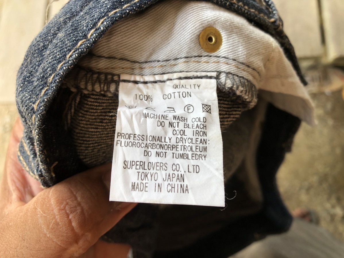 Japanese Brand Super Lovers Denim skirt Size 29" - 7 Thumbnail