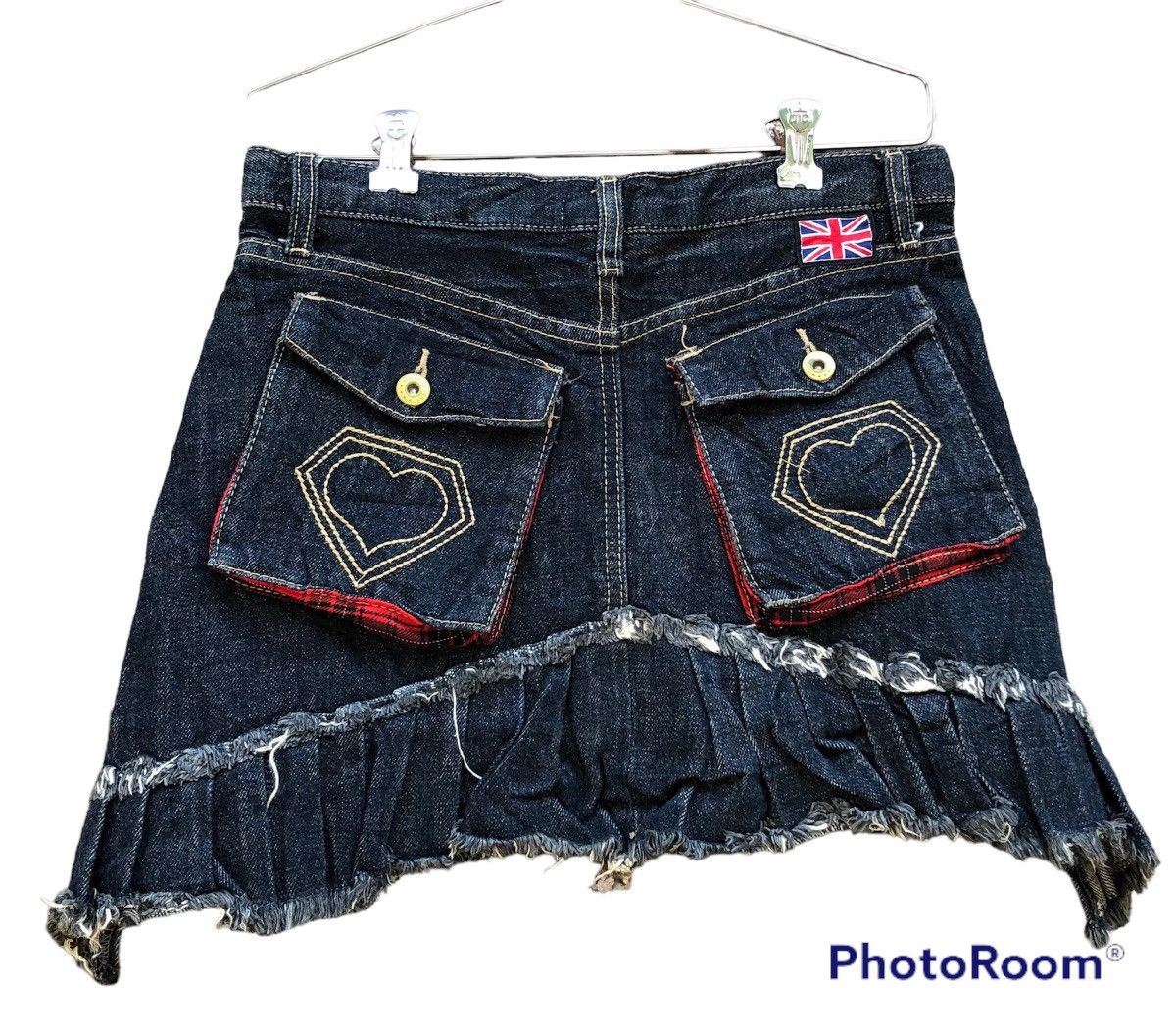 Japanese Brand Super Lovers Denim skirt Size 29" - 2 Thumbnail