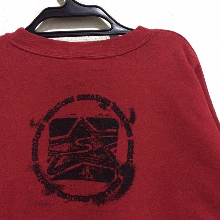 Sessions × Vintage Vintage SESSIONS Skateboard Pullover Made in USA Size US L / EU 52-54 / 3 - 4 Thumbnail