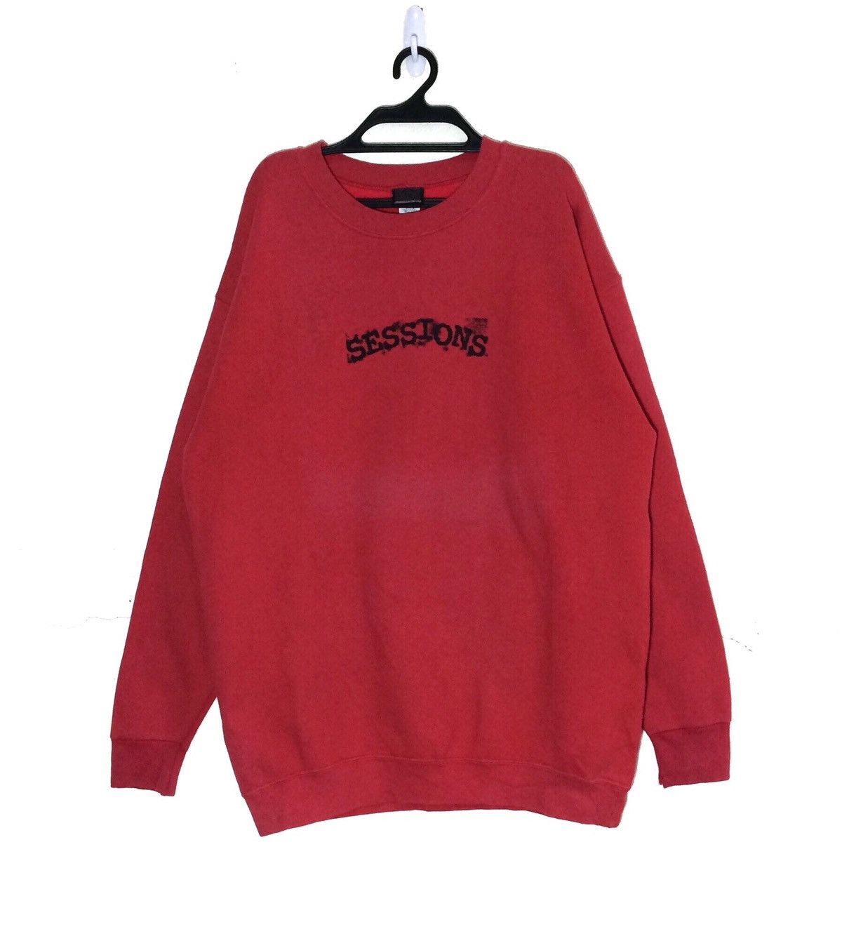 Sessions × Vintage Vintage SESSIONS Skateboard Pullover Made in USA Size US L / EU 52-54 / 3 - 1 Thumbnail