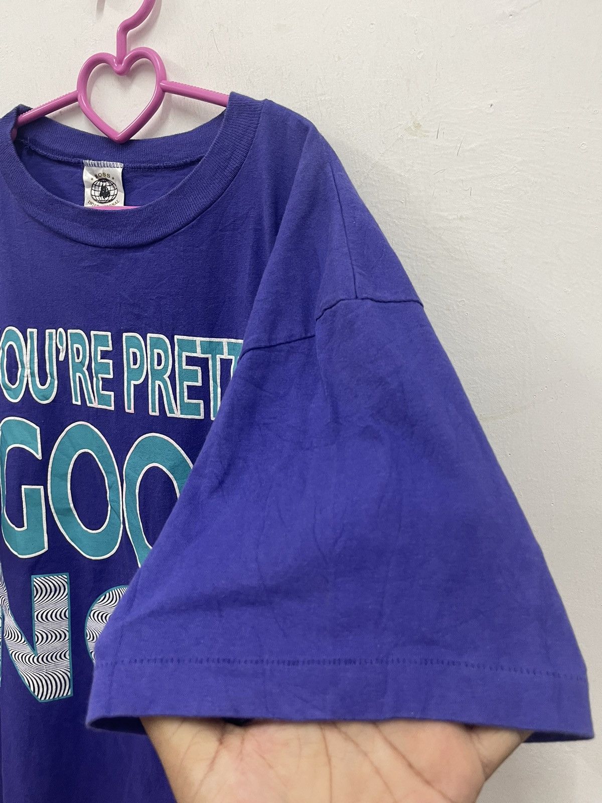 Rap Tees Rare Vintage YOUR PRETTY GOOD… NOT Wording Art Tee Size US L / EU 52-54 / 3 - 2 Thumbnail