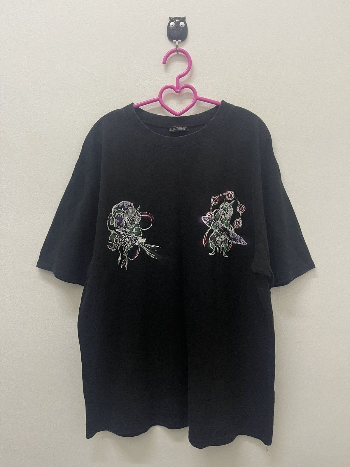 If Six Was Nine Rare Vintage SUKAJAN Japan Traditional Motive Art Tee Size US L / EU 52-54 / 3 - 1 Thumbnail