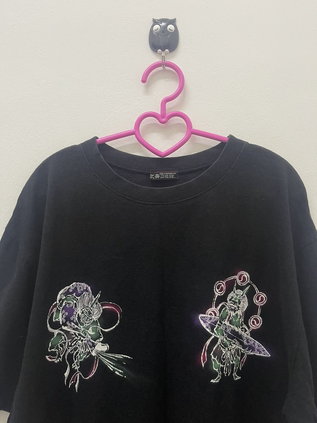 If Six Was Nine Rare Vintage SUKAJAN Japan Traditional Motive Art Tee Size US L / EU 52-54 / 3 - 2 Thumbnail