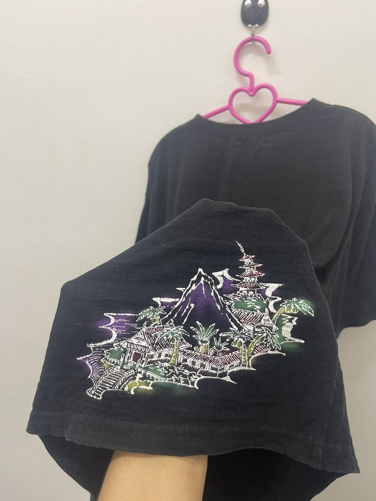 If Six Was Nine Rare Vintage SUKAJAN Japan Traditional Motive Art Tee Size US L / EU 52-54 / 3 - 5 Thumbnail