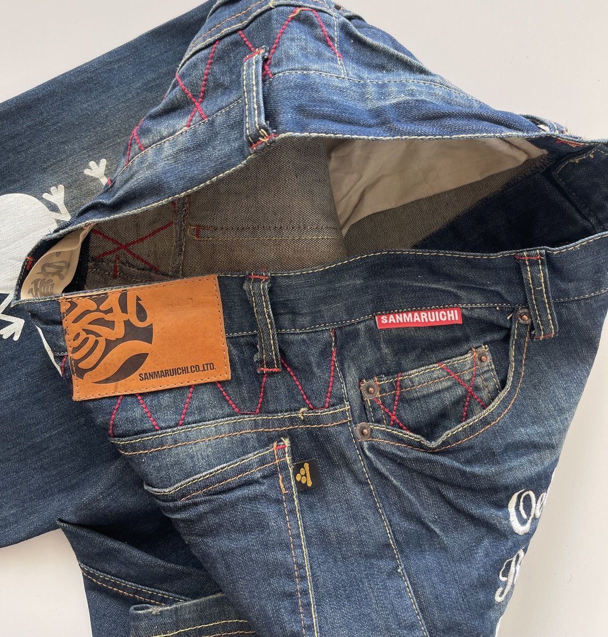 Japanese Brand Sanmaruichi Harajuku Short Denim Pants Size US 32 / EU 48 - 16 Thumbnail