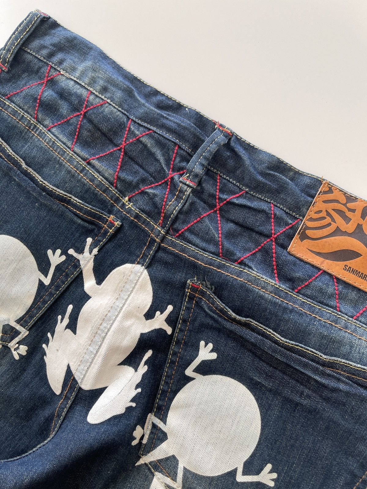 Japanese Brand Sanmaruichi Harajuku Short Denim Pants Size US 32 / EU 48 - 15 Thumbnail