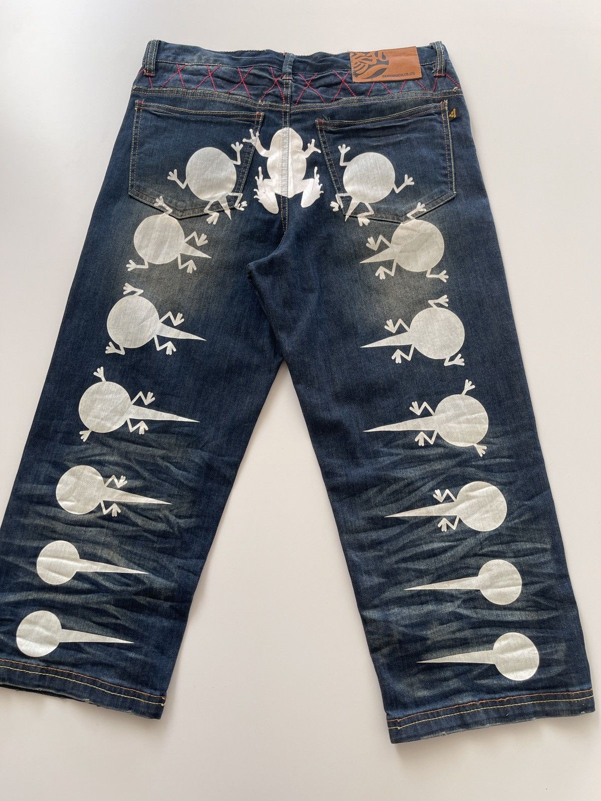 Japanese Brand Sanmaruichi Harajuku Short Denim Pants Size US 32 / EU 48 - 7 Thumbnail