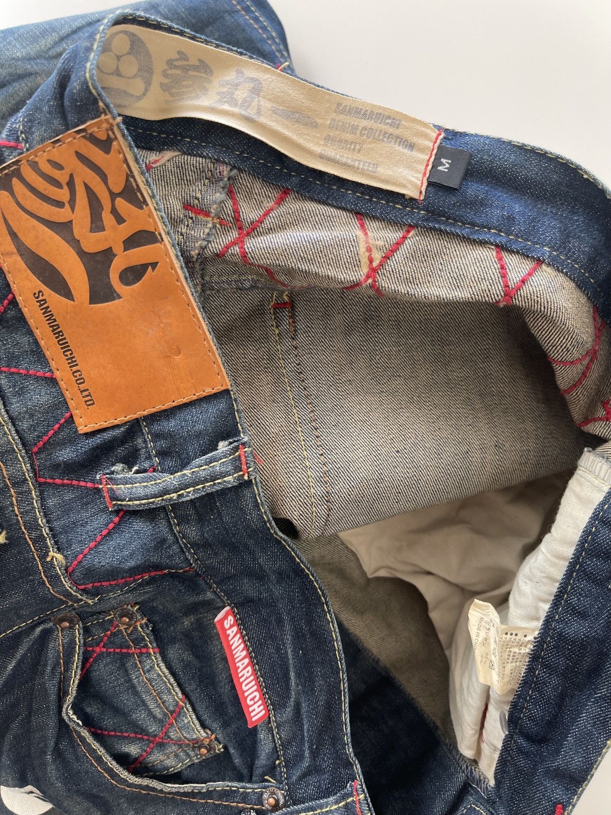Japanese Brand Sanmaruichi Harajuku Short Denim Pants Size US 32 / EU 48 - 17 Thumbnail