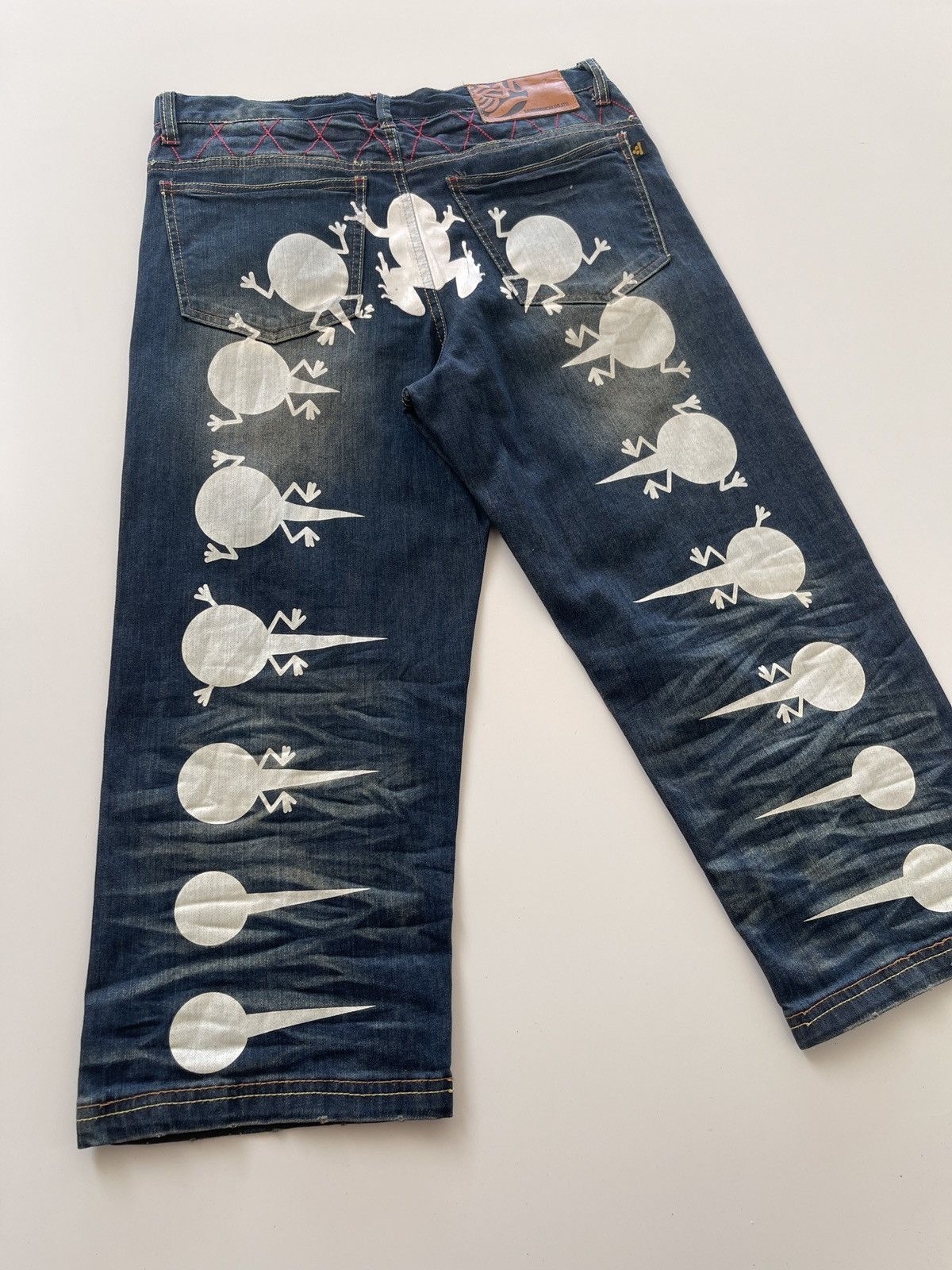 Japanese Brand Sanmaruichi Harajuku Short Denim Pants Size US 32 / EU 48 - 6 Thumbnail