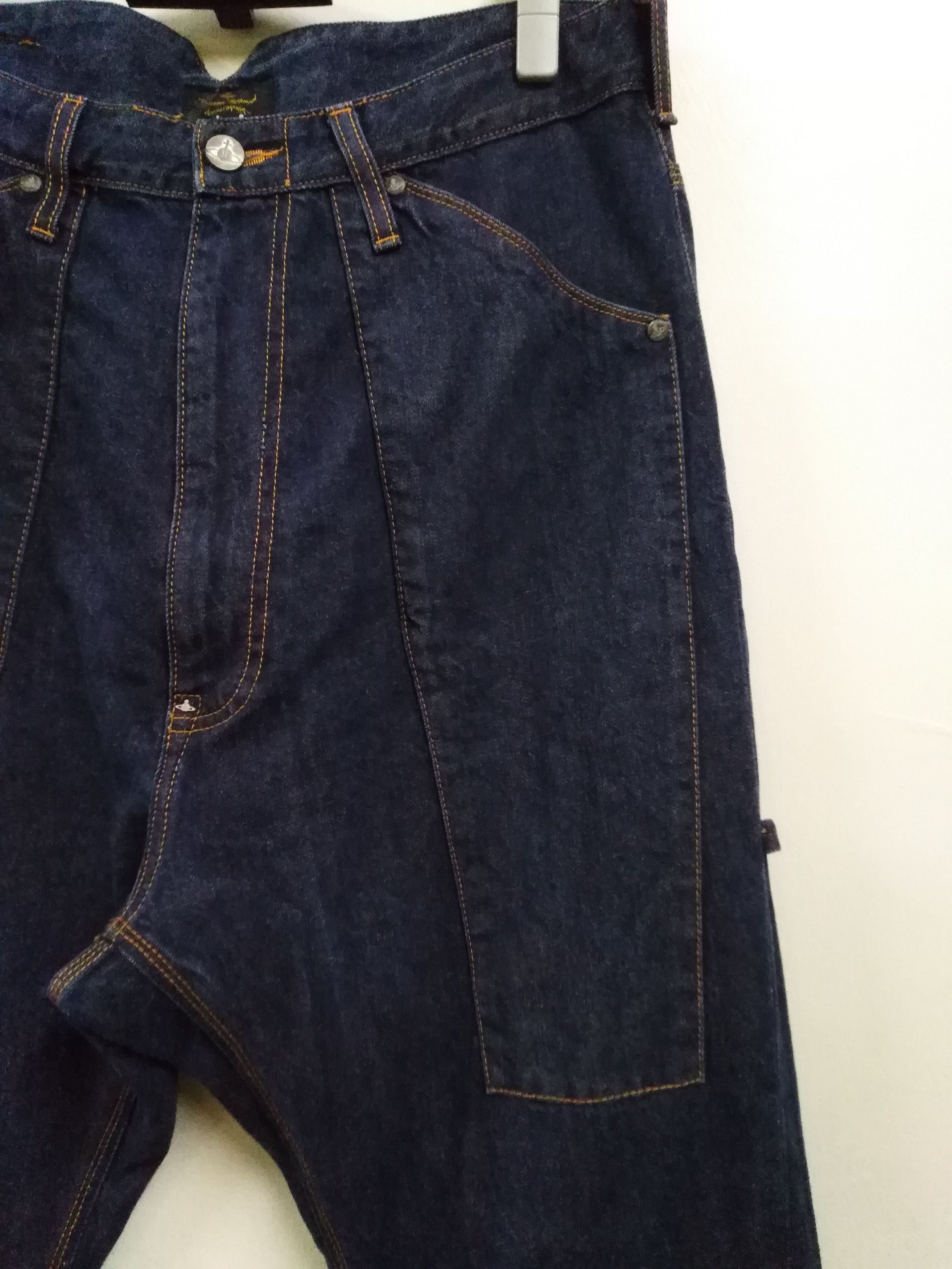 Vivienne Westwood Baggy Legendary Punk Designer Vivienne Westwood Jeans Size US 34 / EU 50 - 3 Thumbnail