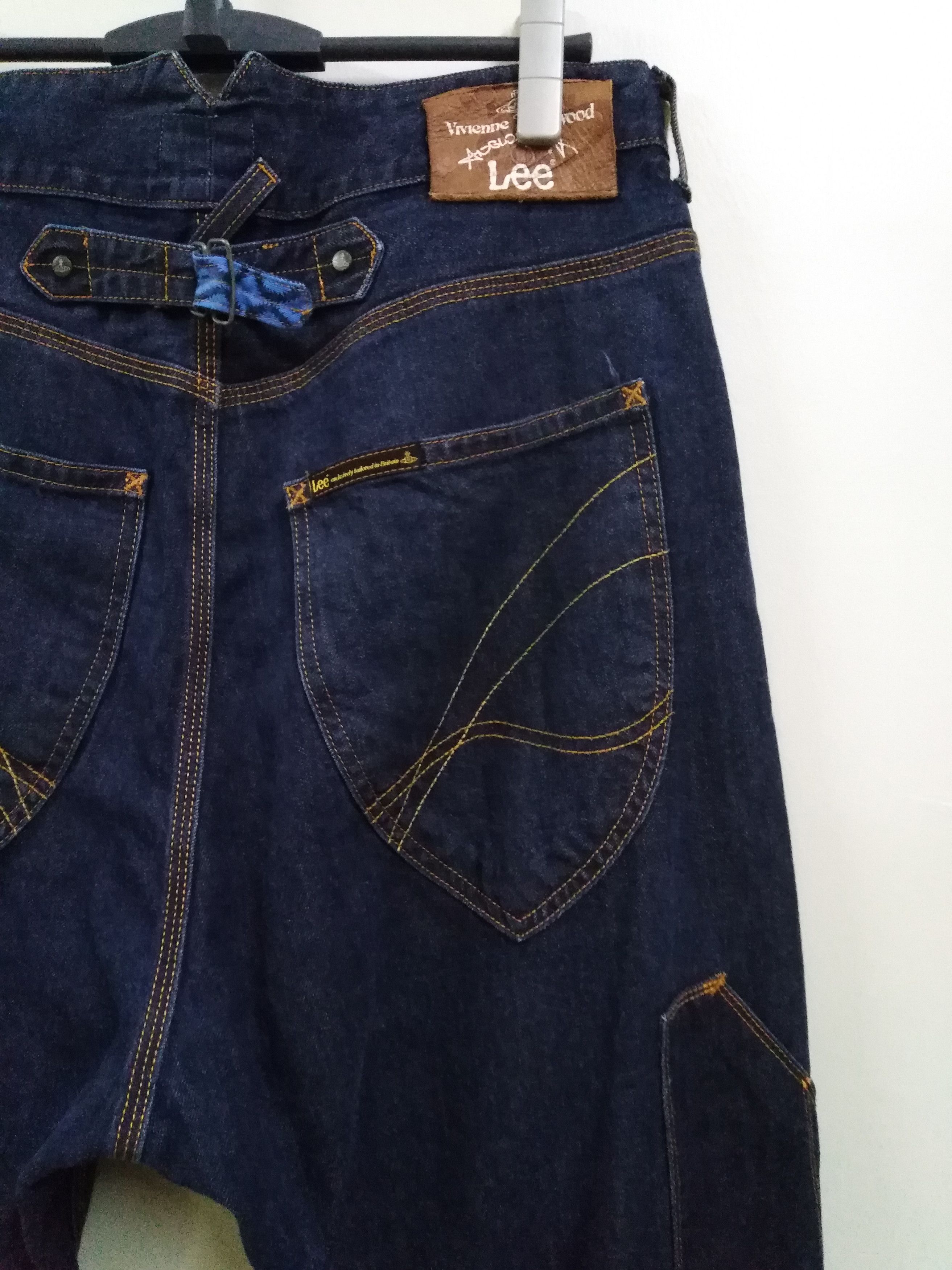 Vivienne Westwood Baggy Legendary Punk Designer Vivienne Westwood Jeans Size US 34 / EU 50 - 9 Thumbnail