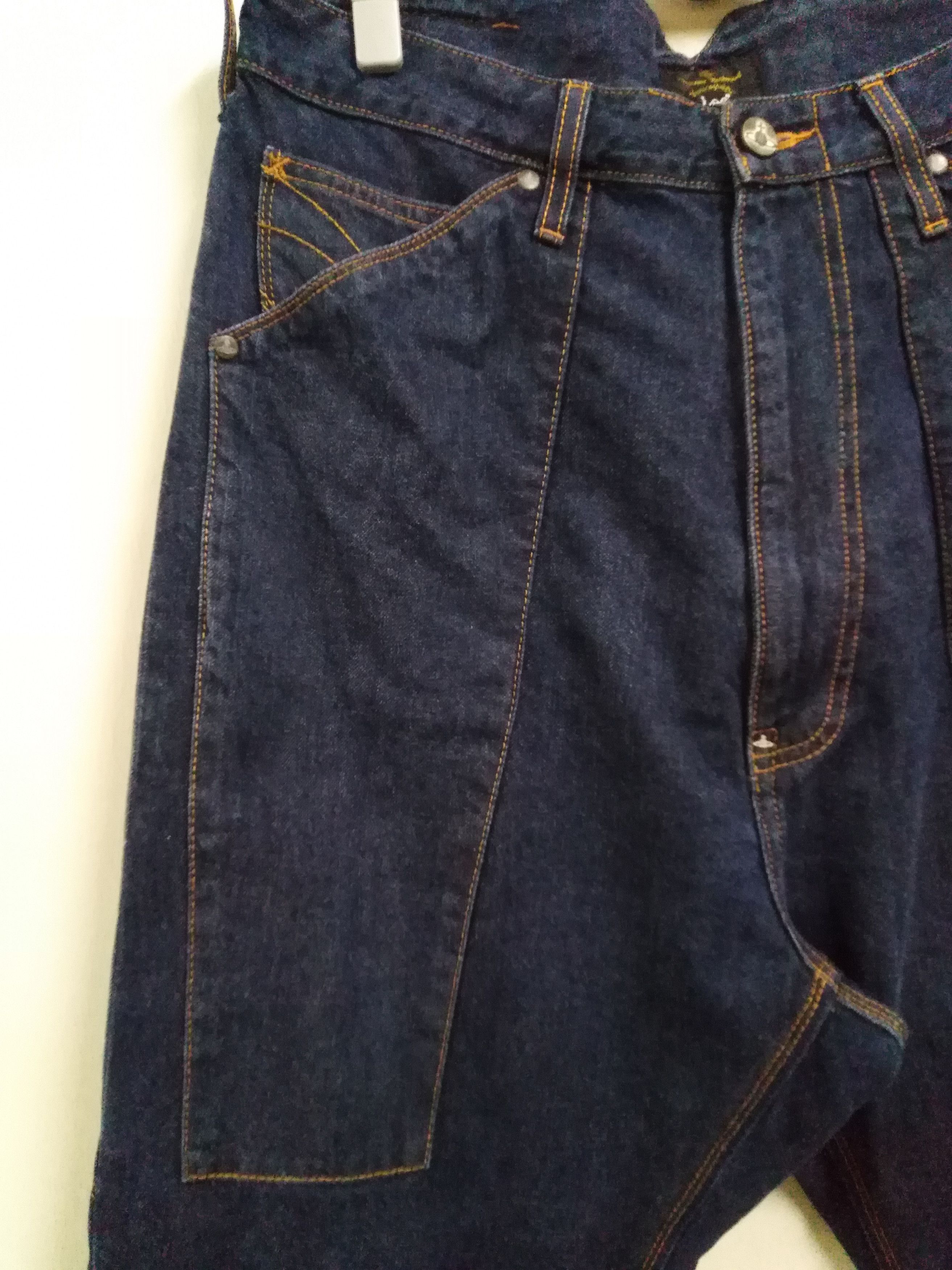Vivienne Westwood Baggy Legendary Punk Designer Vivienne Westwood Jeans Size US 34 / EU 50 - 4 Thumbnail