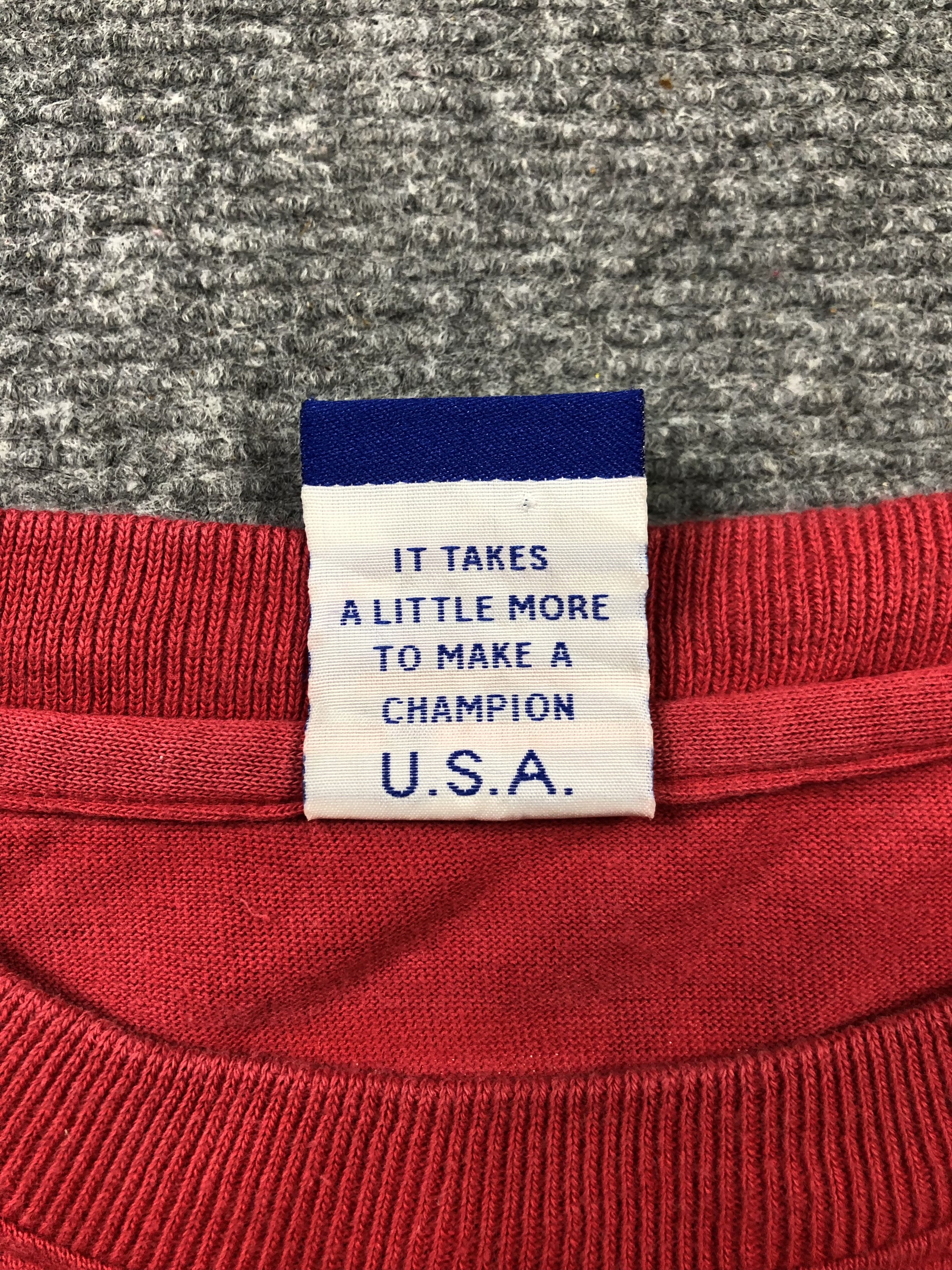 Champion Champion Usa Tshirt Size US L / EU 52-54 / 3 - 4 Thumbnail