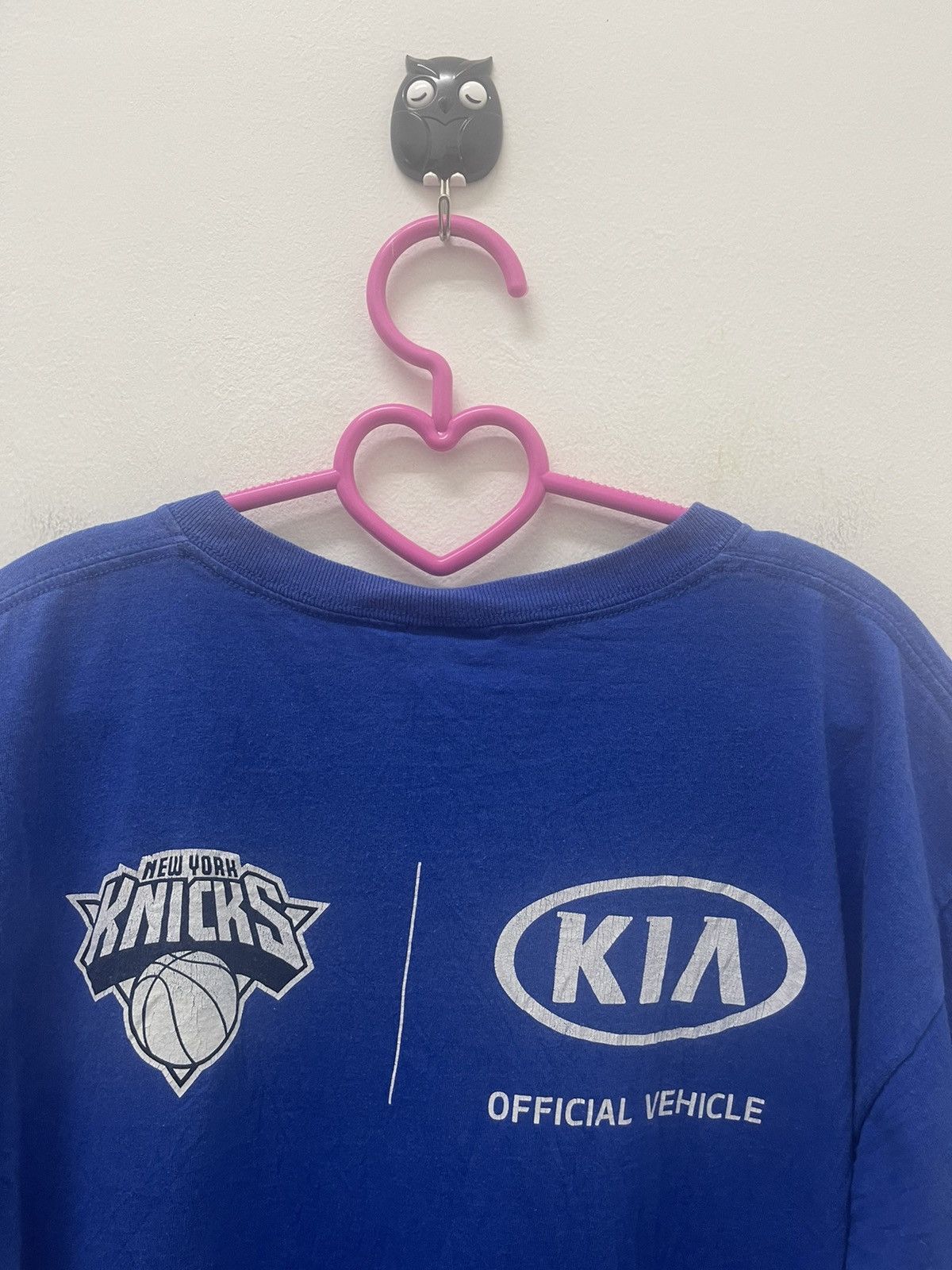NBA Rare Vintage NEW YORK KNICKS X KIA NBA Promo Tee Size US L / EU 52-54 / 3 - 5 Thumbnail