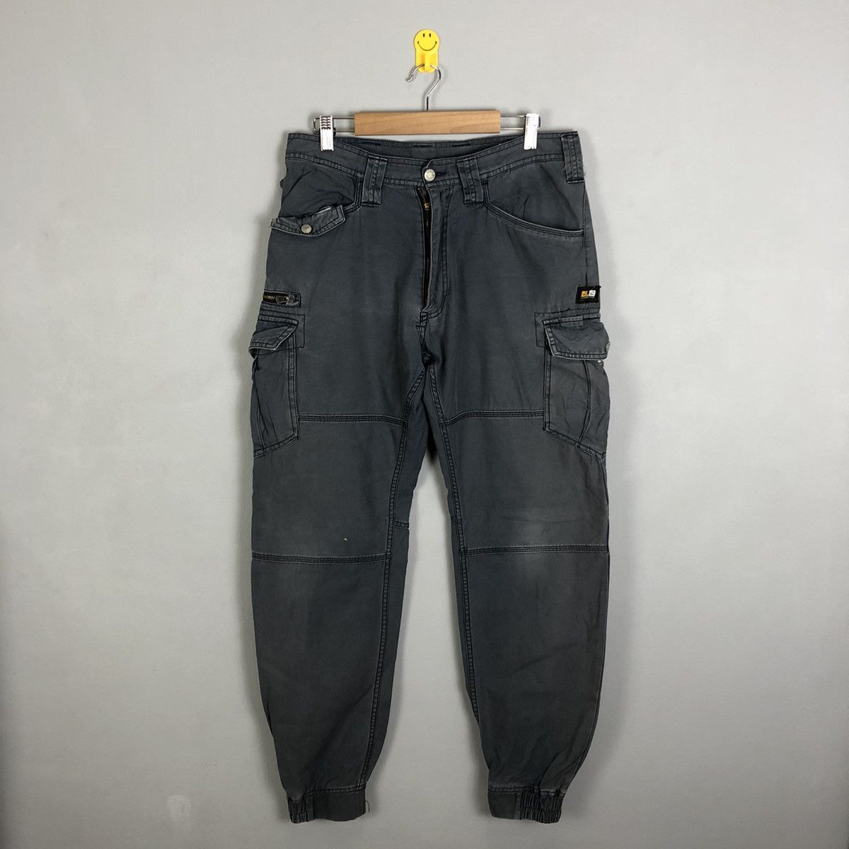 image of Vintage G.ground Blue Multipocket Tactical Cargo Pants C1292Dl, Men's (Size 32)