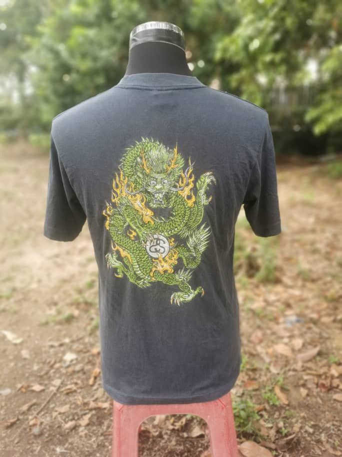 Stussy Vintage Stussy Dragon Tshirt Size US L / EU 52-54 / 3 - 4 Thumbnail