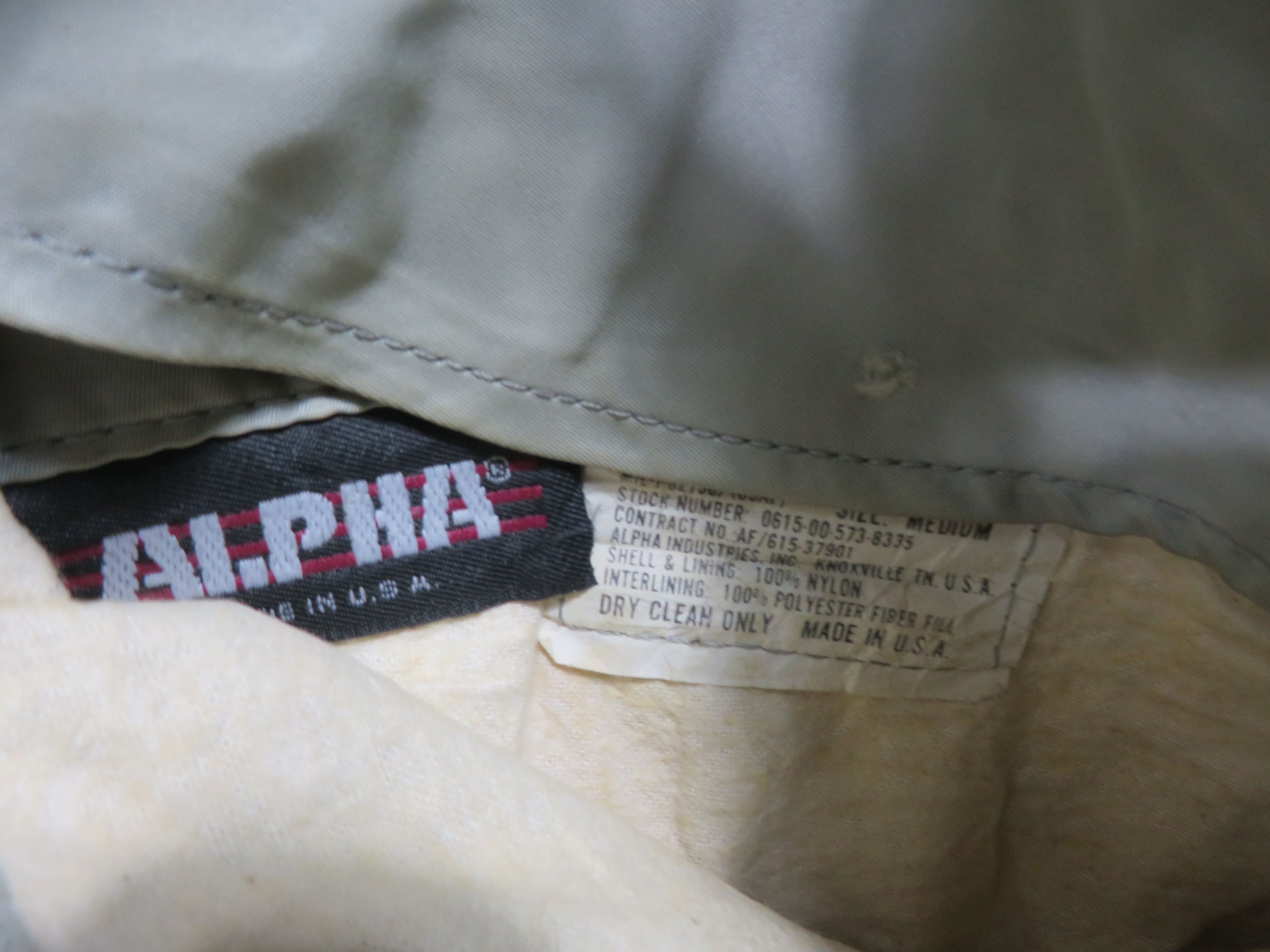 Rare!! Bomber Alpha Army Jacket Revisable
