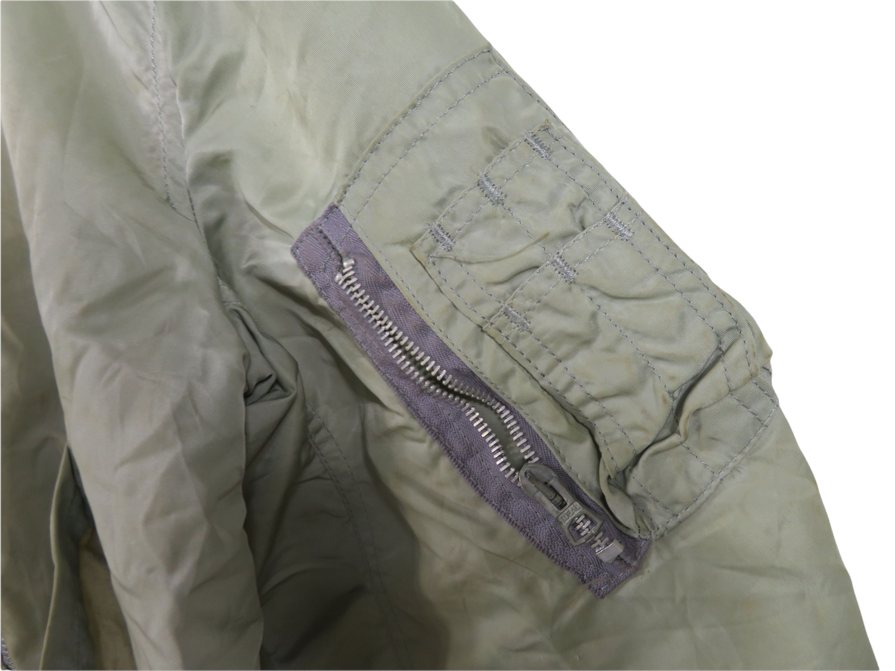 Rare!! Bomber Alpha Army Jacket Revisable