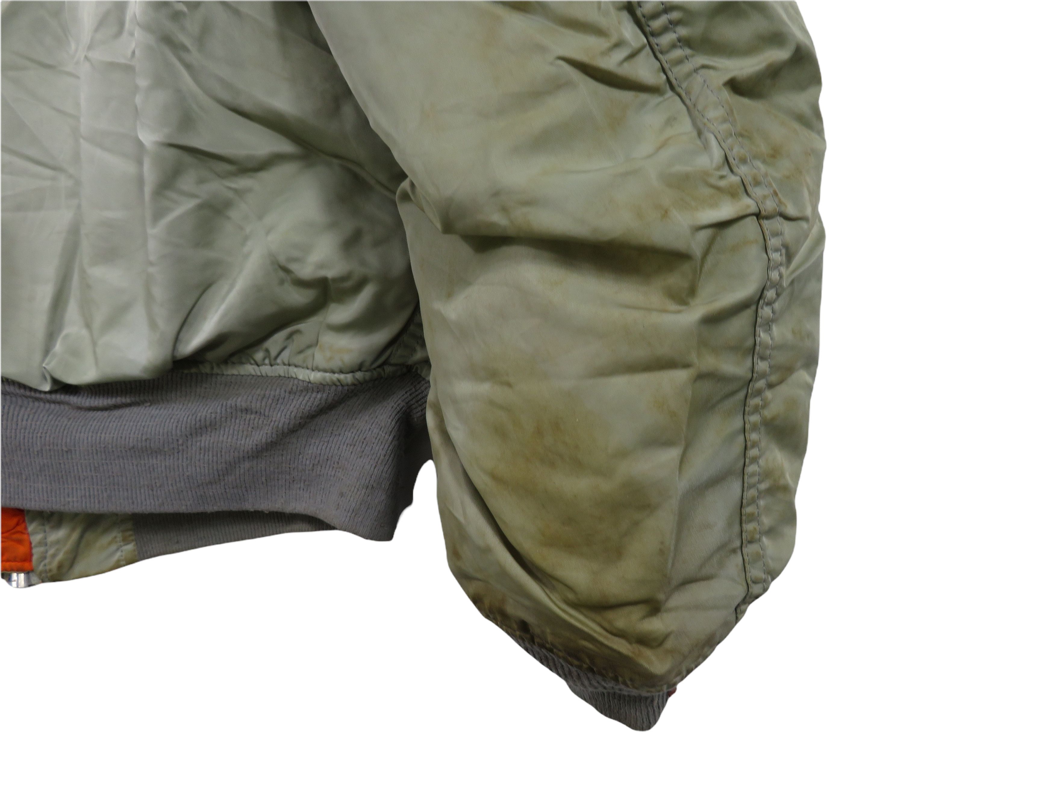Rare!! Bomber Alpha Army Jacket Revisable