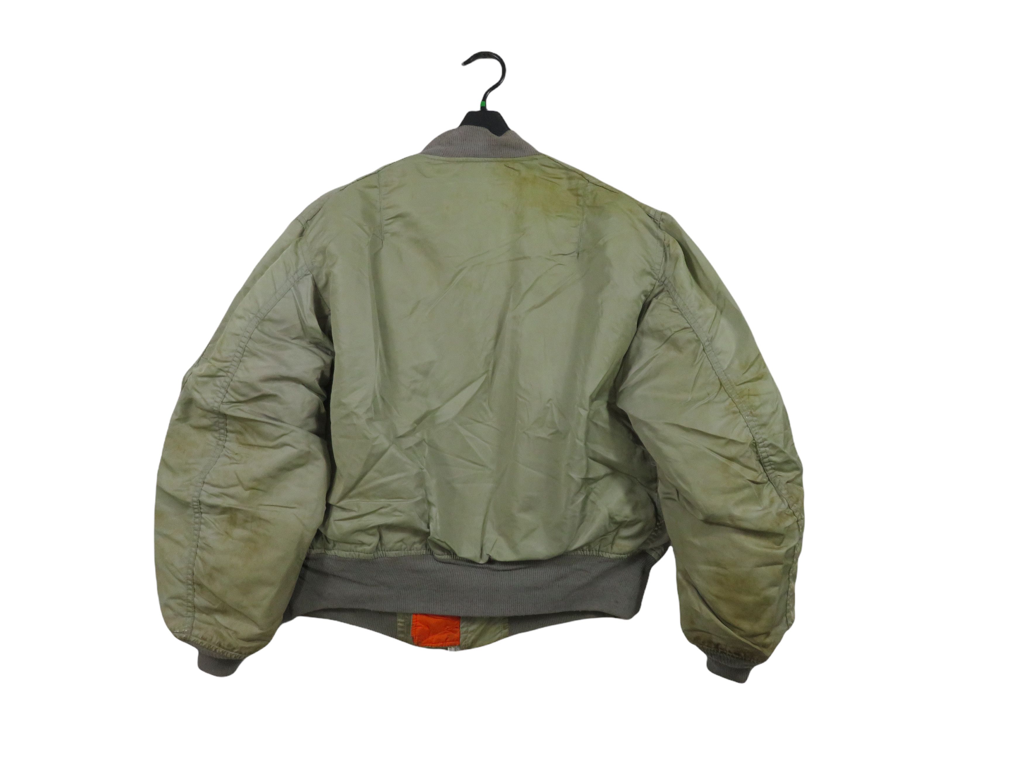Rare!! Bomber Alpha Army Jacket Revisable