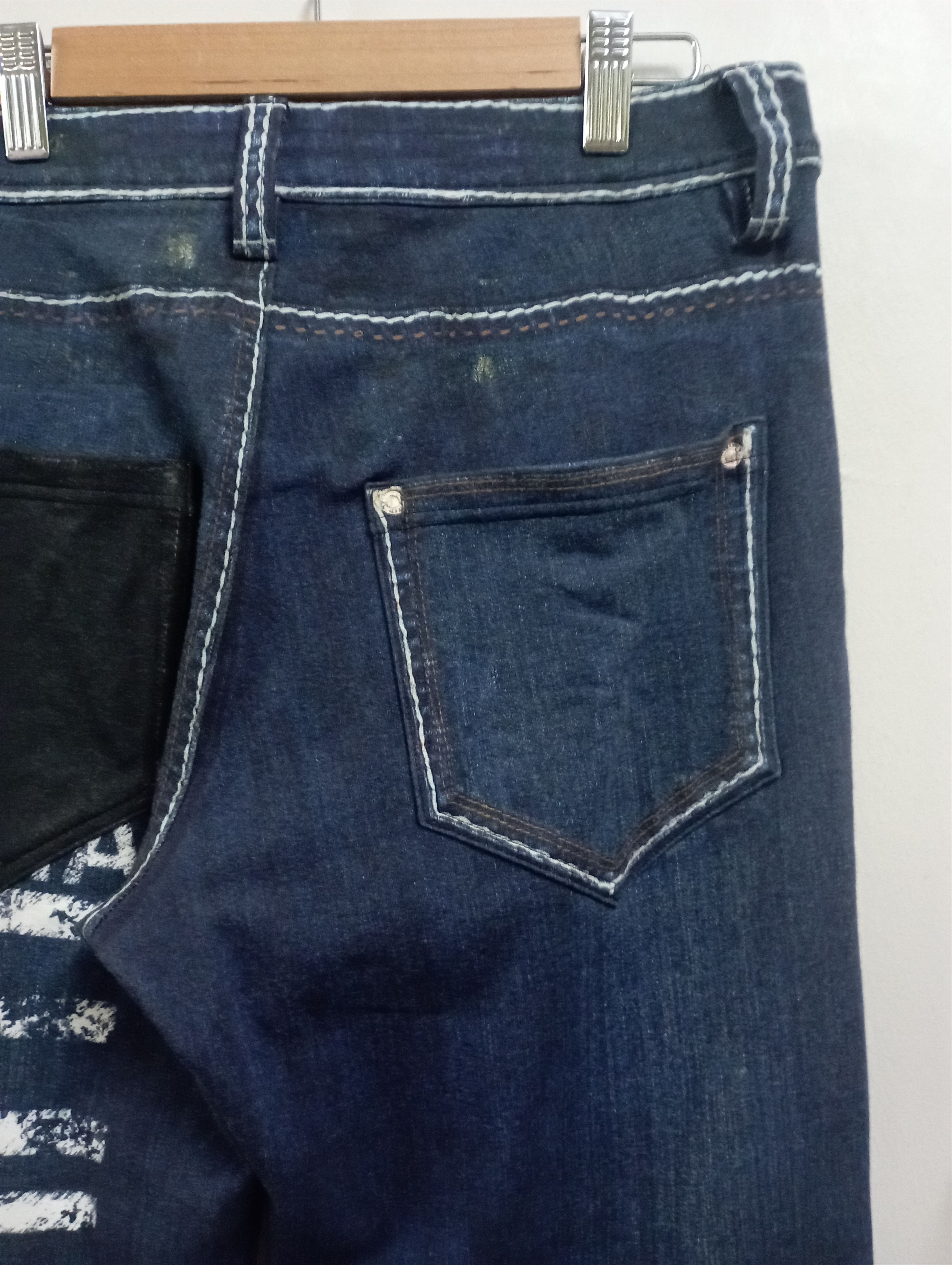 Jean Charles De Castelbajac Made In Japan Stretchy Jean Charles De Castelbajac Size US 31 - 10 Thumbnail
