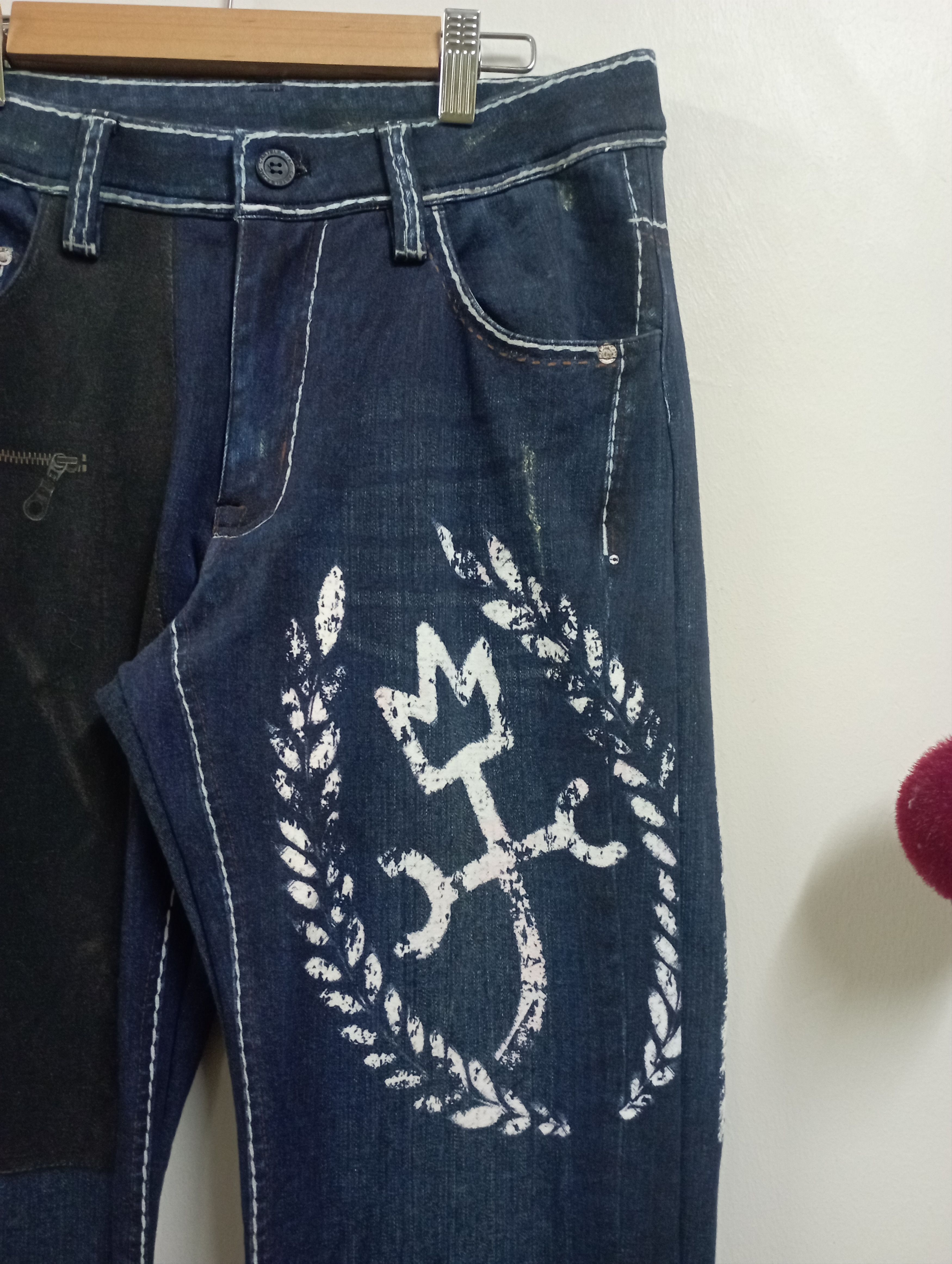 Jean Charles De Castelbajac Made In Japan Stretchy Jean Charles De Castelbajac Size US 31 - 3 Thumbnail