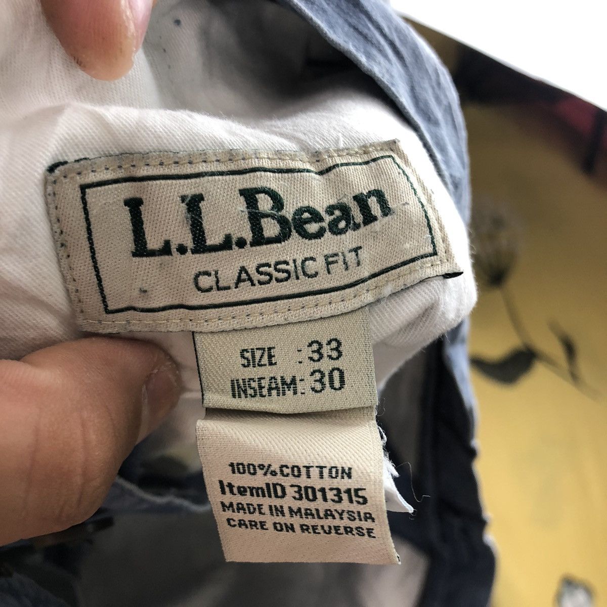 L.L. Bean L.L Bean Classic fit Multipocket Tactical Cargo Pants #c1287 Size US 33 - 12 Thumbnail