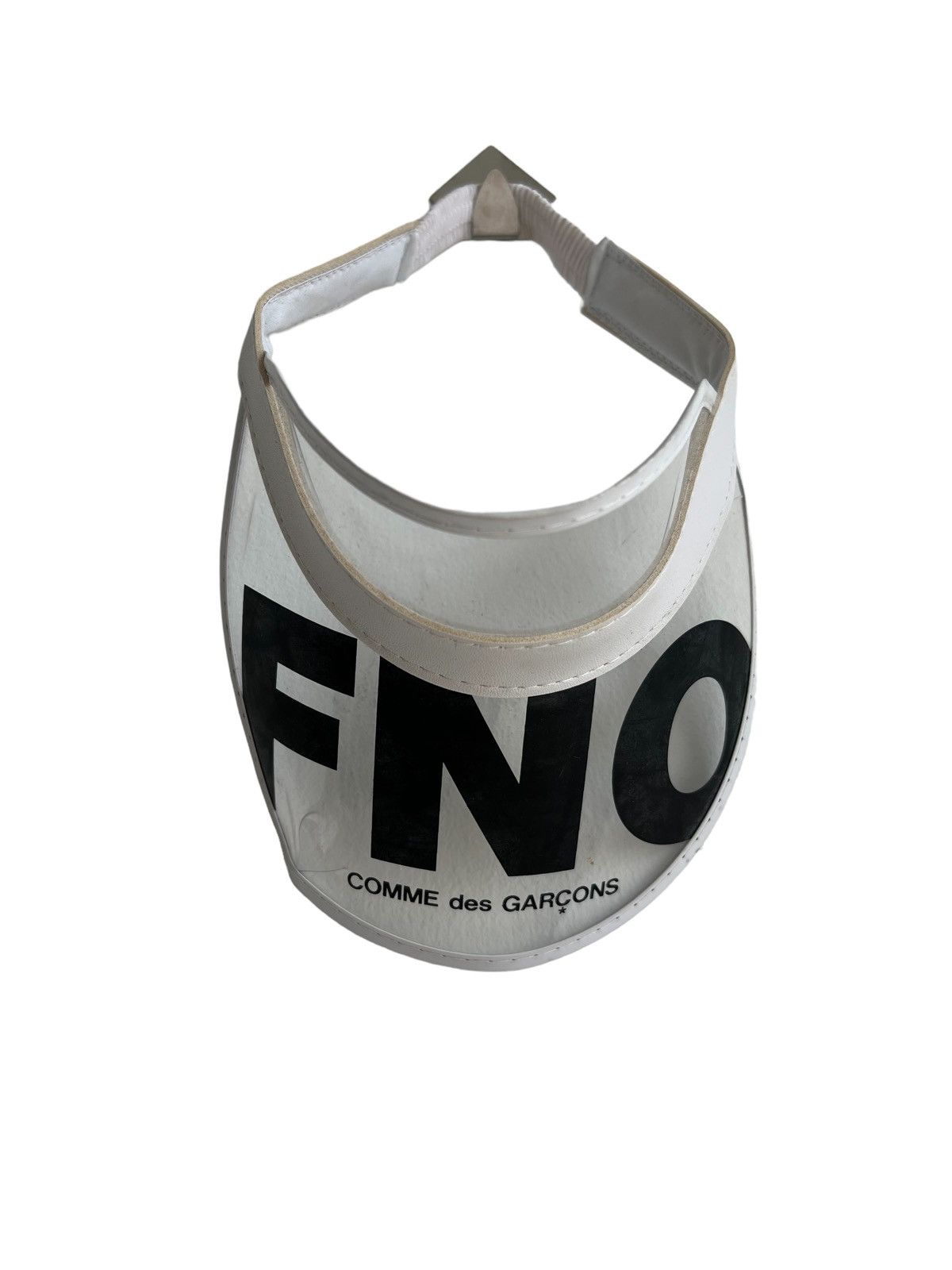 CDG by Comme des Garcons RARE🔥Comme des Garçons FNO Spellout Visor Hat Cap Size ONE SIZE - 3 Thumbnail