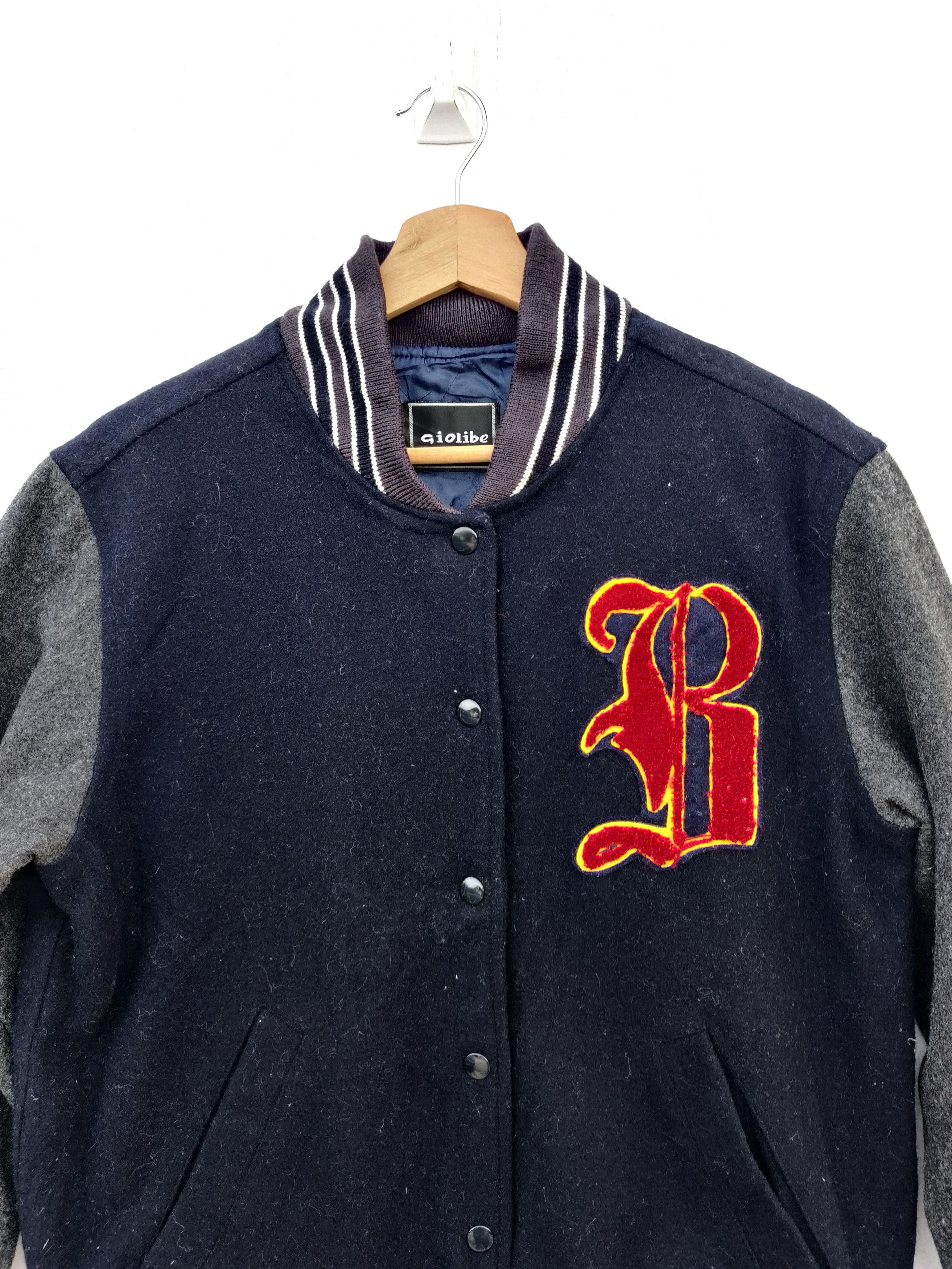 Japanese Brand Japanese Brand Giolibe Varsity Jacket Size US M / EU 48-50 / 2 - 13 Thumbnail