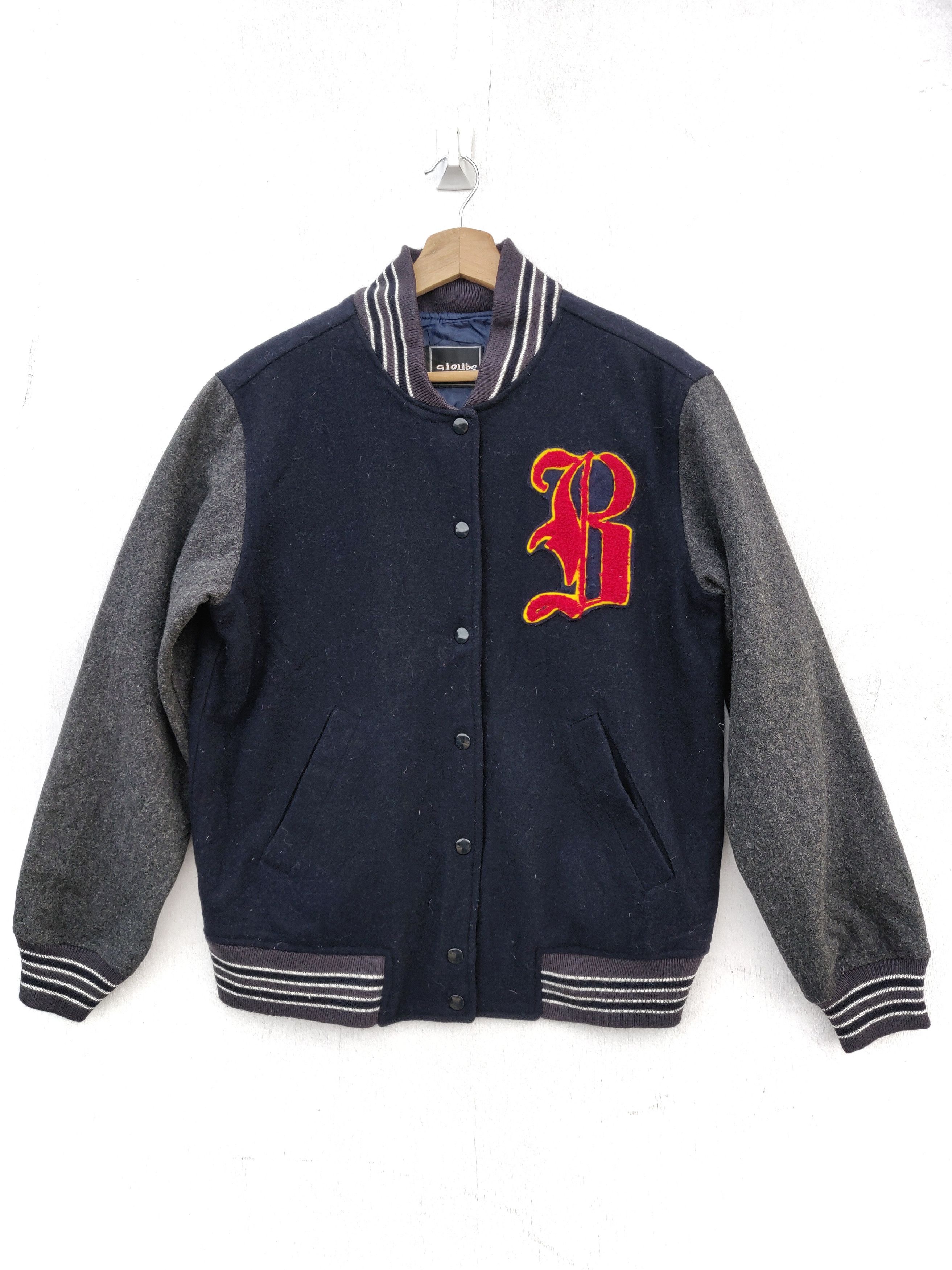 Japanese Brand Japanese Brand Giolibe Varsity Jacket Size US M / EU 48-50 / 2 - 2 Thumbnail