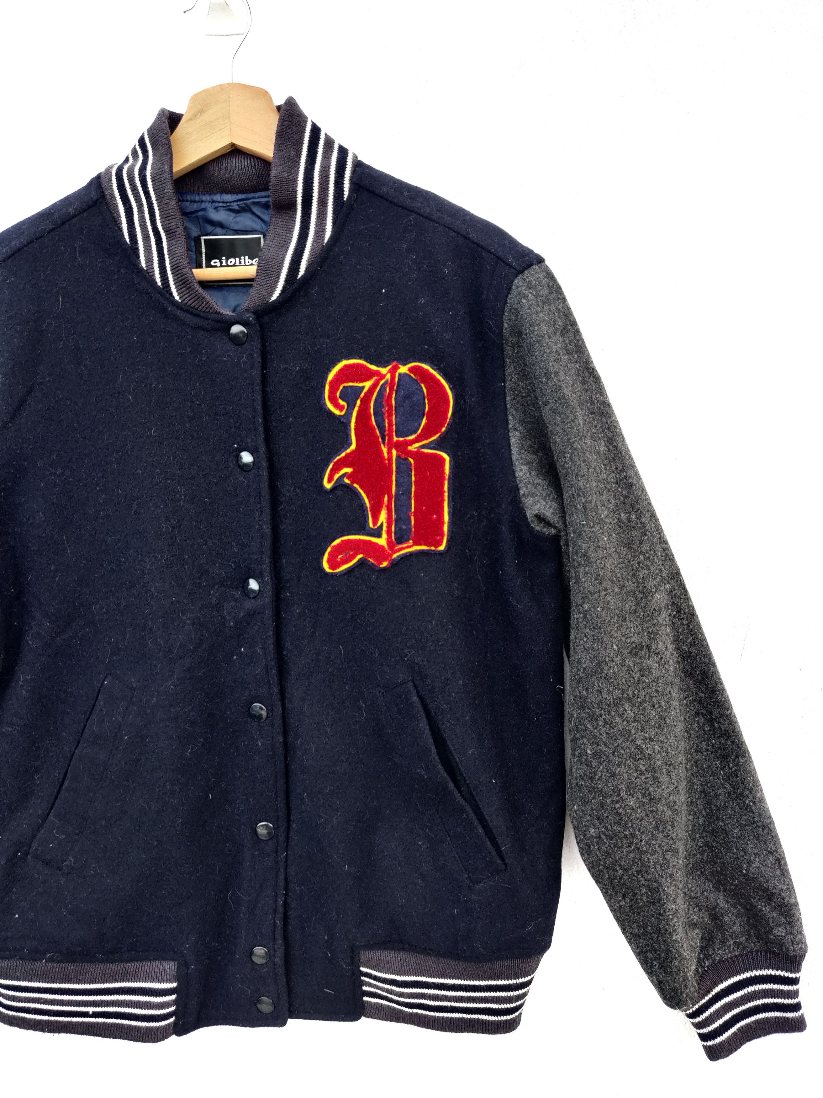 Japanese Brand Japanese Brand Giolibe Varsity Jacket Size US M / EU 48-50 / 2 - 5 Thumbnail