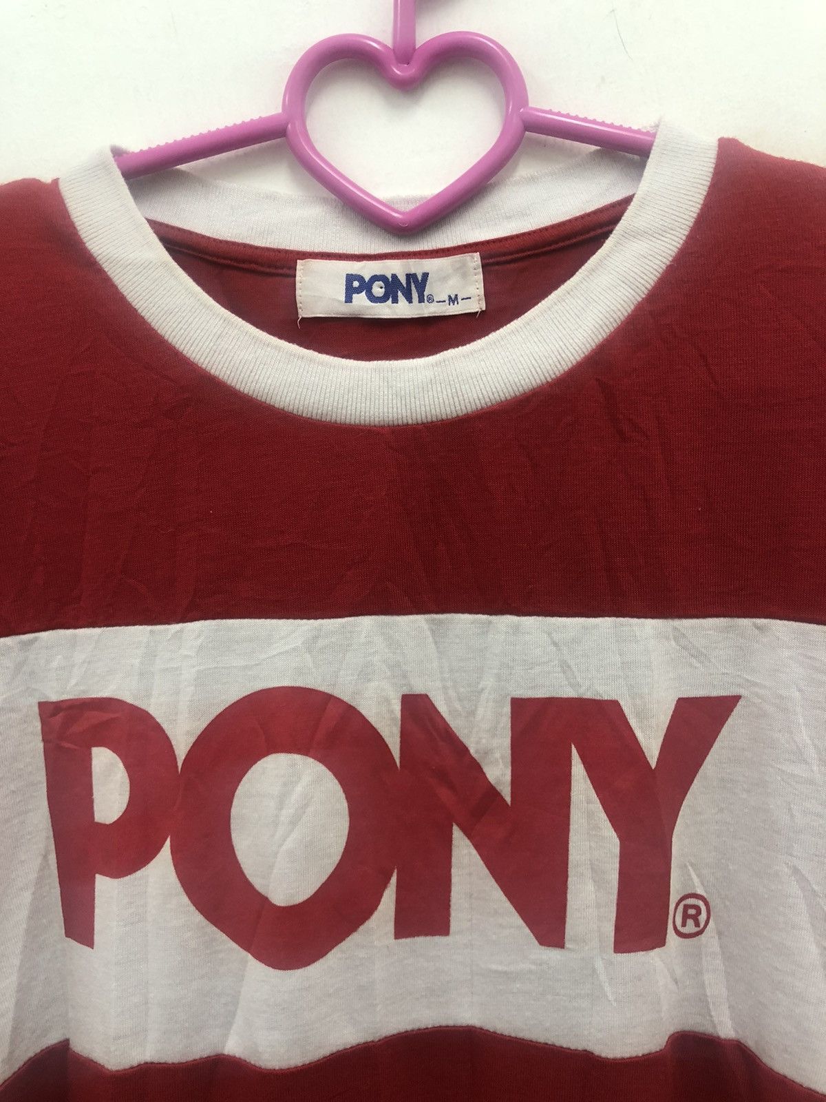 PONY Rare Vintage PONY Spell Out Big Logo Shirt Size US M / EU 48-50 / 2 - 3 Thumbnail