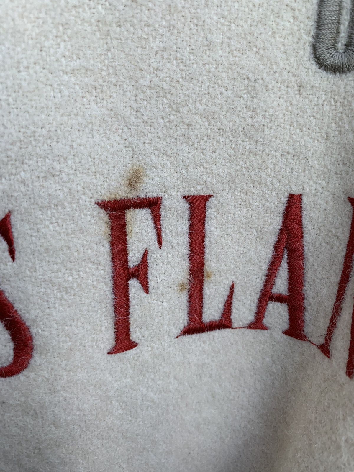 Vintage 🔥Vintage Men's Flandre Wool Varsity Leather Jacket Size US M / EU 48-50 / 2 - 21 Thumbnail