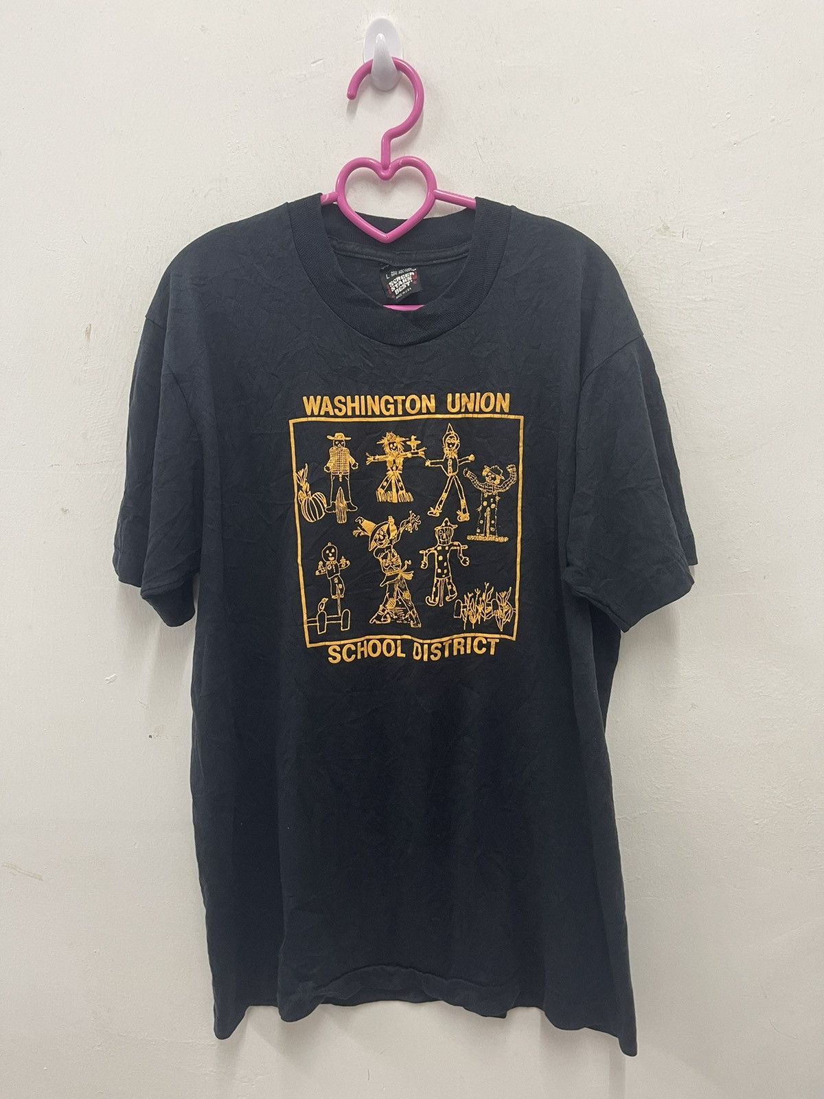 Vintage Rare Vintage WASHINGTON UNION SCHOOL DISTRICT Shirt Size US L / EU 52-54 / 3 - 1 Thumbnail