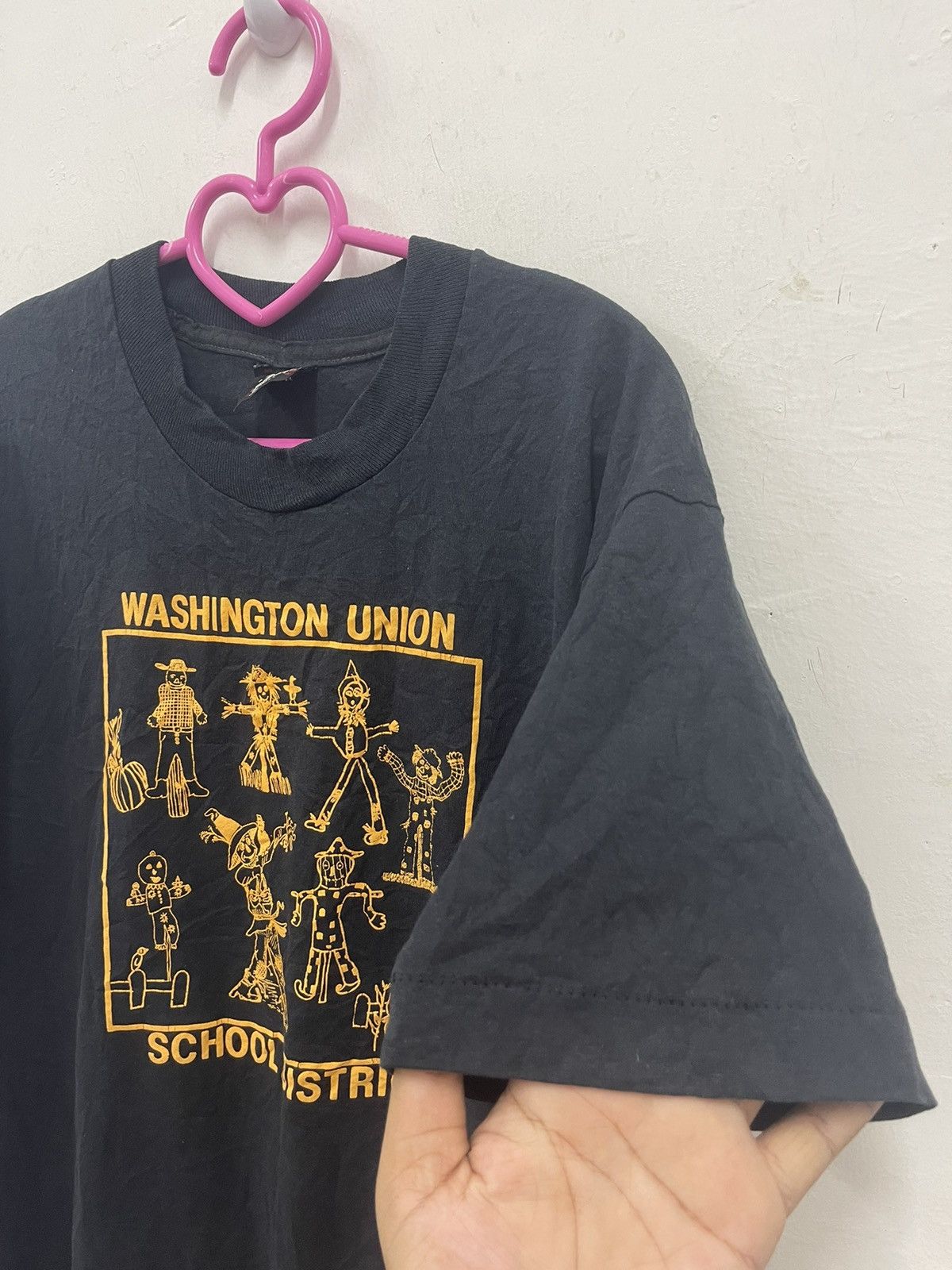 Vintage Rare Vintage WASHINGTON UNION SCHOOL DISTRICT Shirt Size US L / EU 52-54 / 3 - 3 Thumbnail