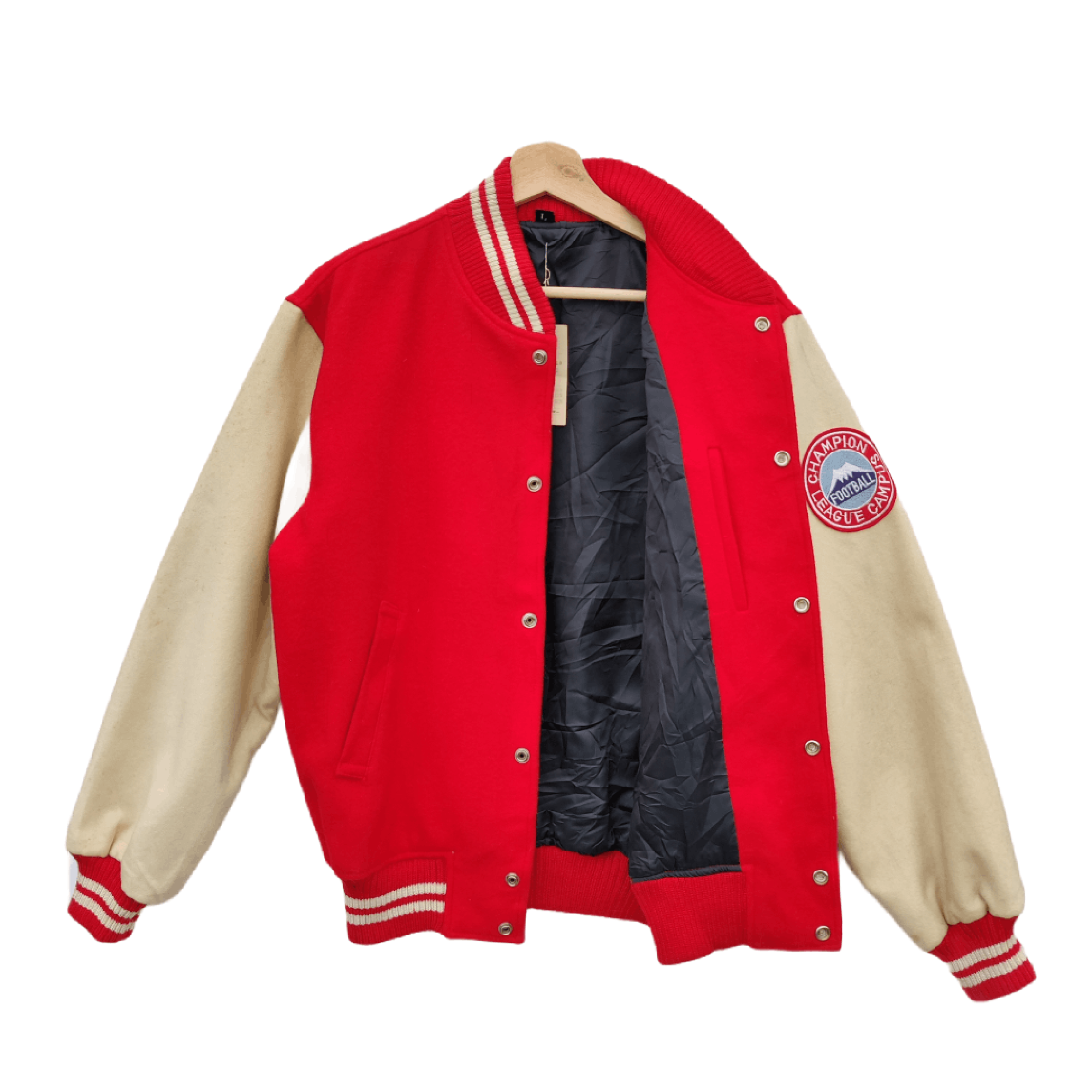 Champion × Vintage Vintage Champion Mitsuboshi Varsity Jacket Size US L / EU 52-54 / 3 - 10 Thumbnail