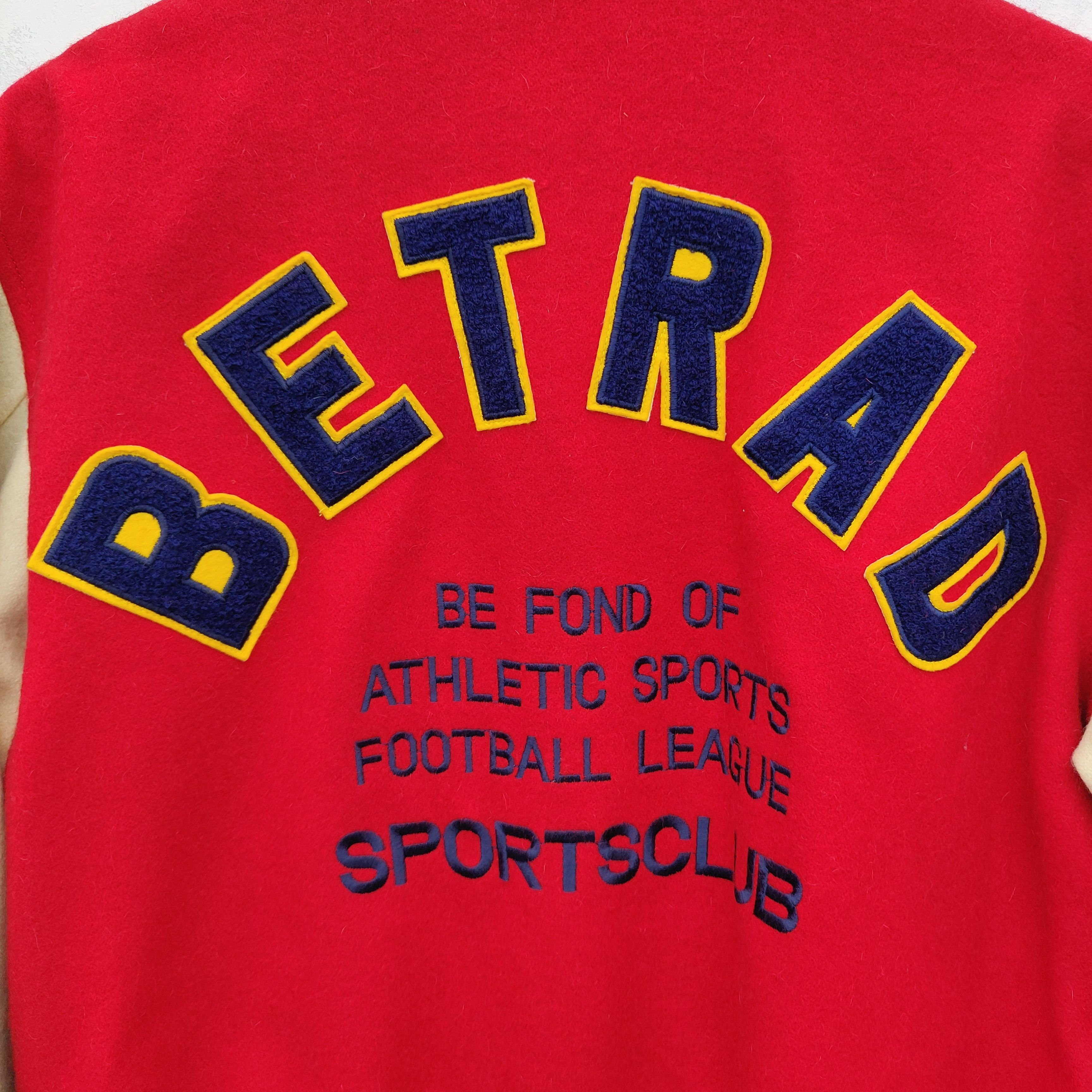 Champion × Vintage Vintage Champion Mitsuboshi Varsity Jacket Size US L / EU 52-54 / 3 - 15 Thumbnail