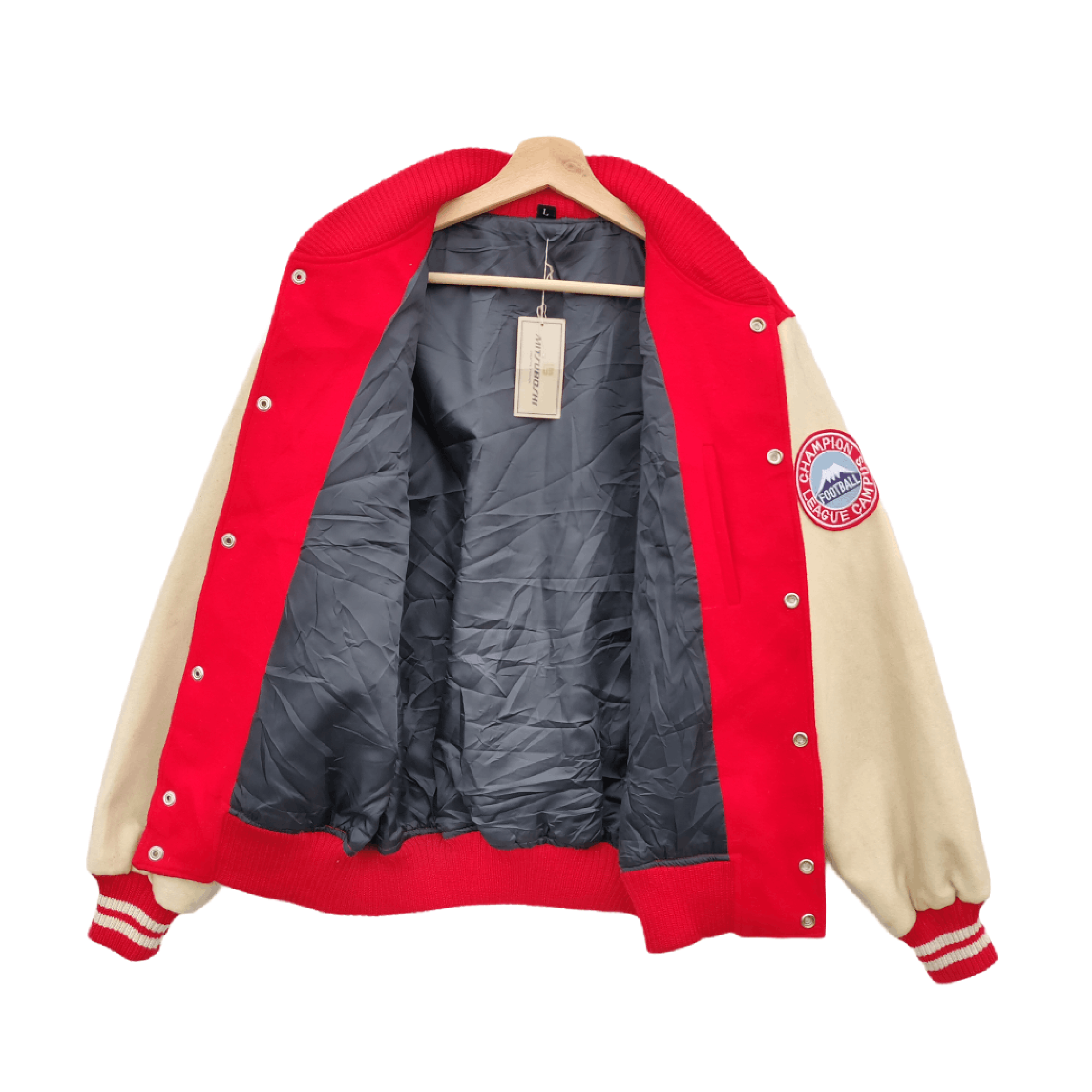 Champion × Vintage Vintage Champion Mitsuboshi Varsity Jacket Size US L / EU 52-54 / 3 - 11 Thumbnail