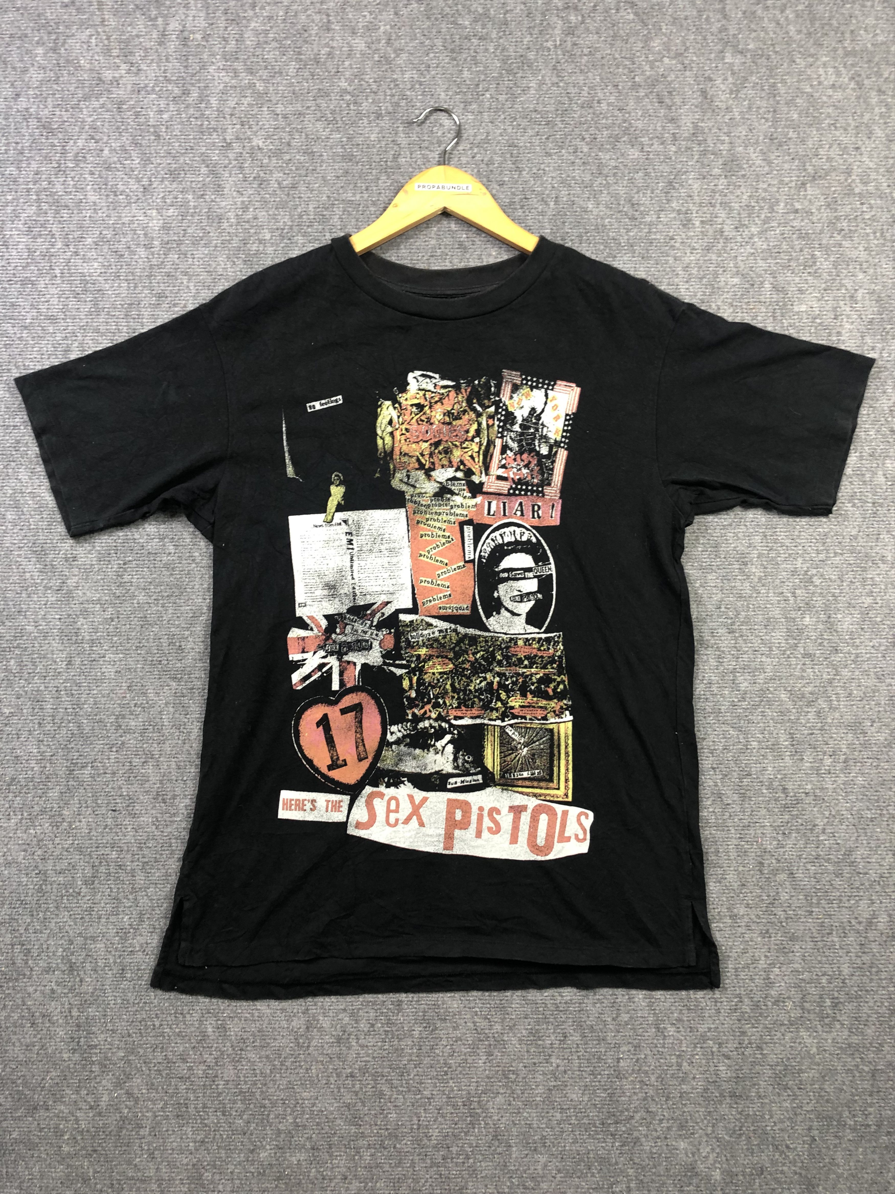 Band Tees Sex Pistols Punk Band Size US M / EU 48-50 / 2 - 1 Thumbnail