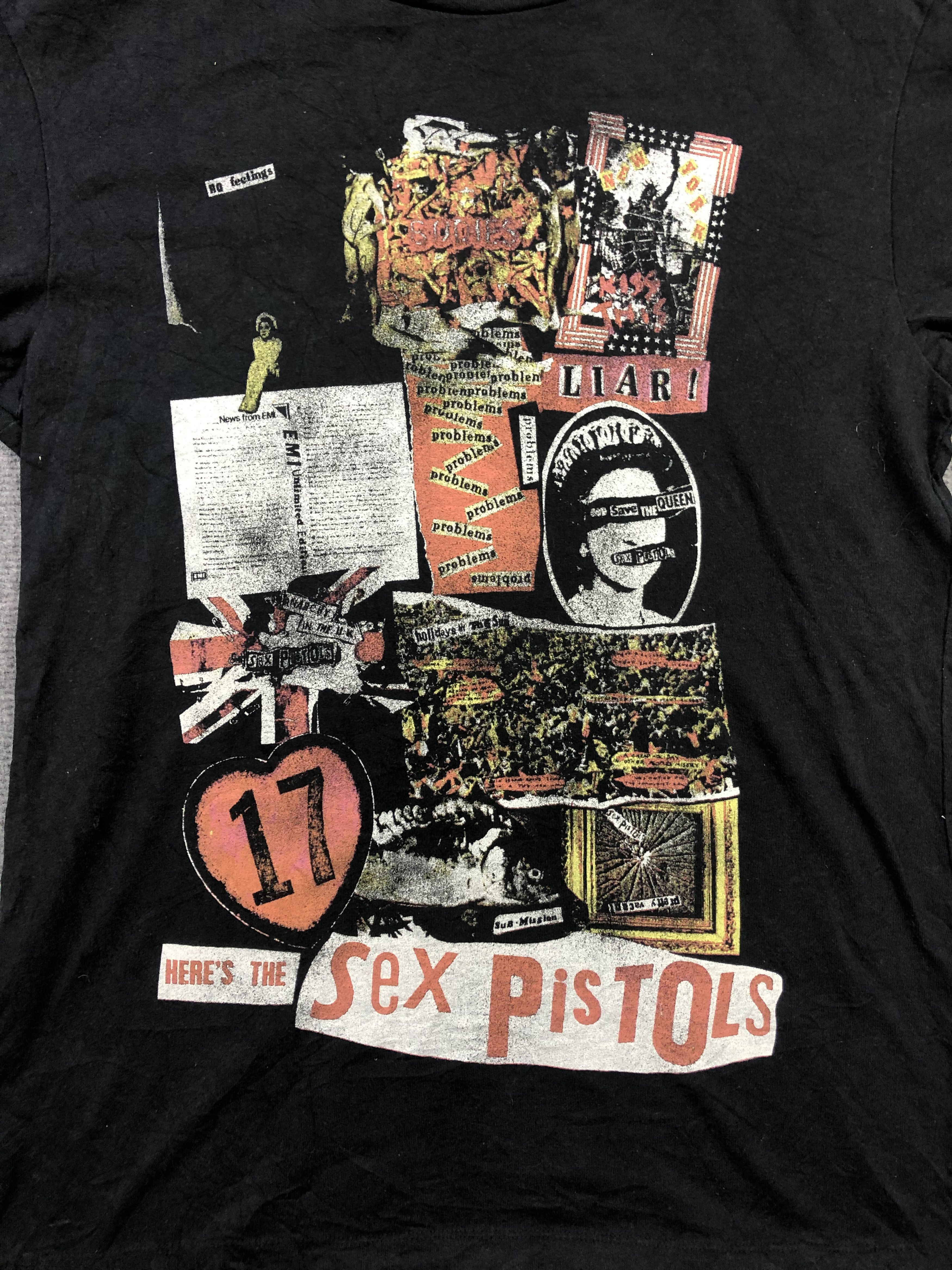 Band Tees Sex Pistols Punk Band Size US M / EU 48-50 / 2 - 2 Thumbnail