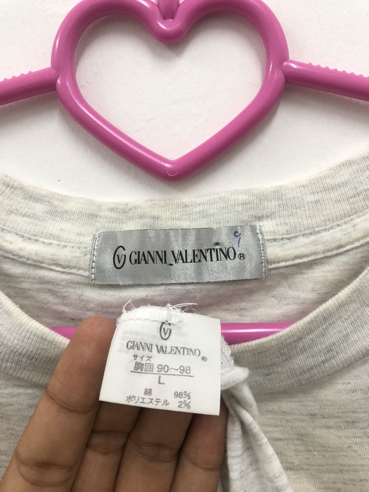 Gianni Valentino Rare 90s Vintage GIANNI VALENTINO ITALY Shirt Size US L / EU 52-54 / 3 - 2 Thumbnail