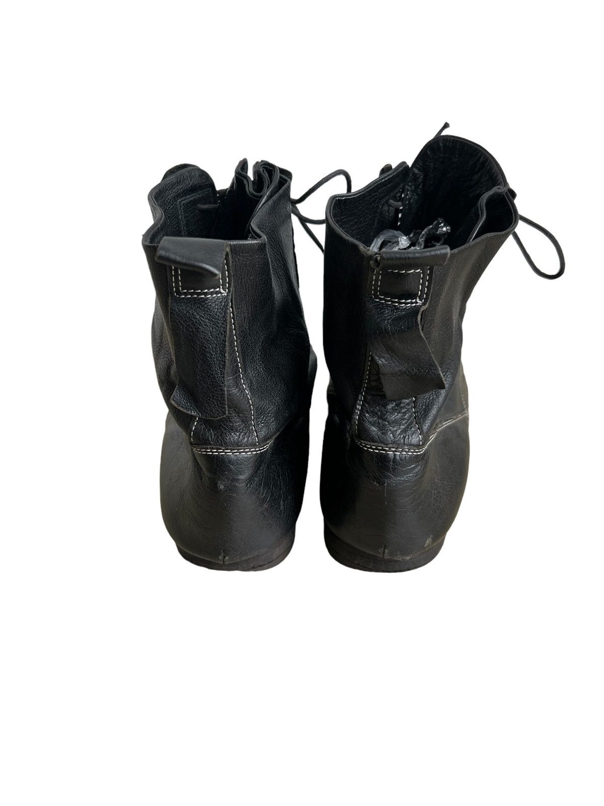 Maison MIHARA YASUHIRO GRAIL🔥Miharayasuhiro 🇯🇵 Calf Leather Tactical High Boots Size US 8 / EU 41 - 6 Thumbnail