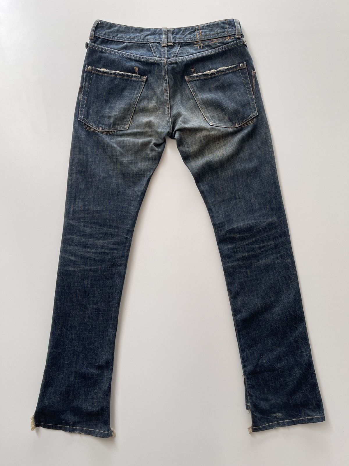 Marithe + Francois Girbaud MFG Flare Denim Size 31" - 10 Thumbnail
