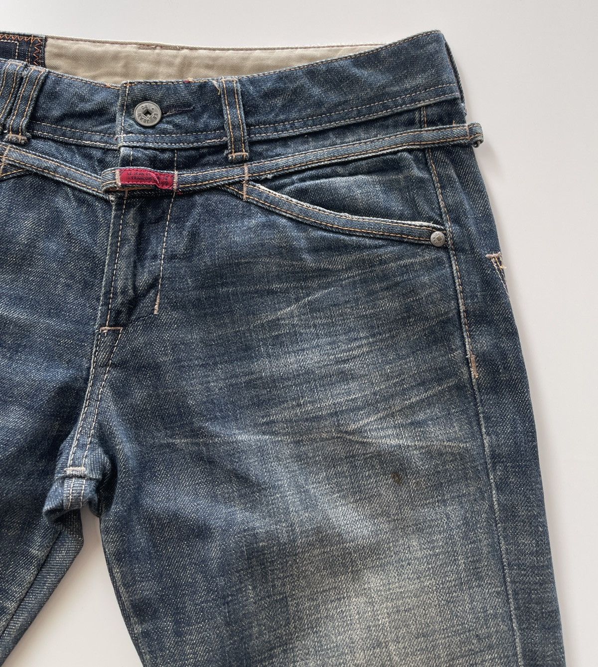 Marithe + Francois Girbaud MFG Flare Denim Size 31" - 5 Thumbnail