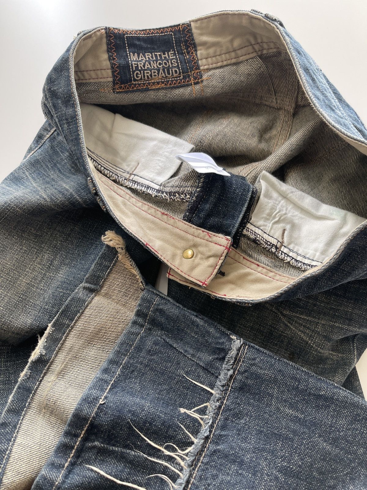 Marithe + Francois Girbaud MFG Flare Denim Size 31" - 14 Thumbnail