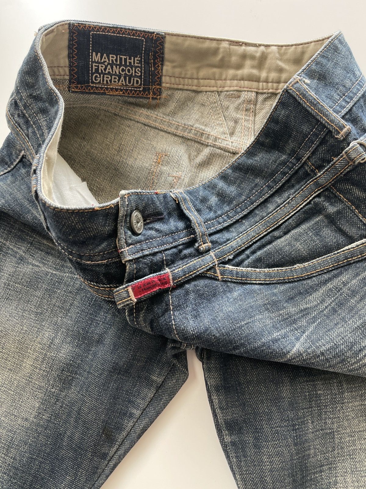 Marithe + Francois Girbaud MFG Flare Denim Size 31" - 18 Thumbnail