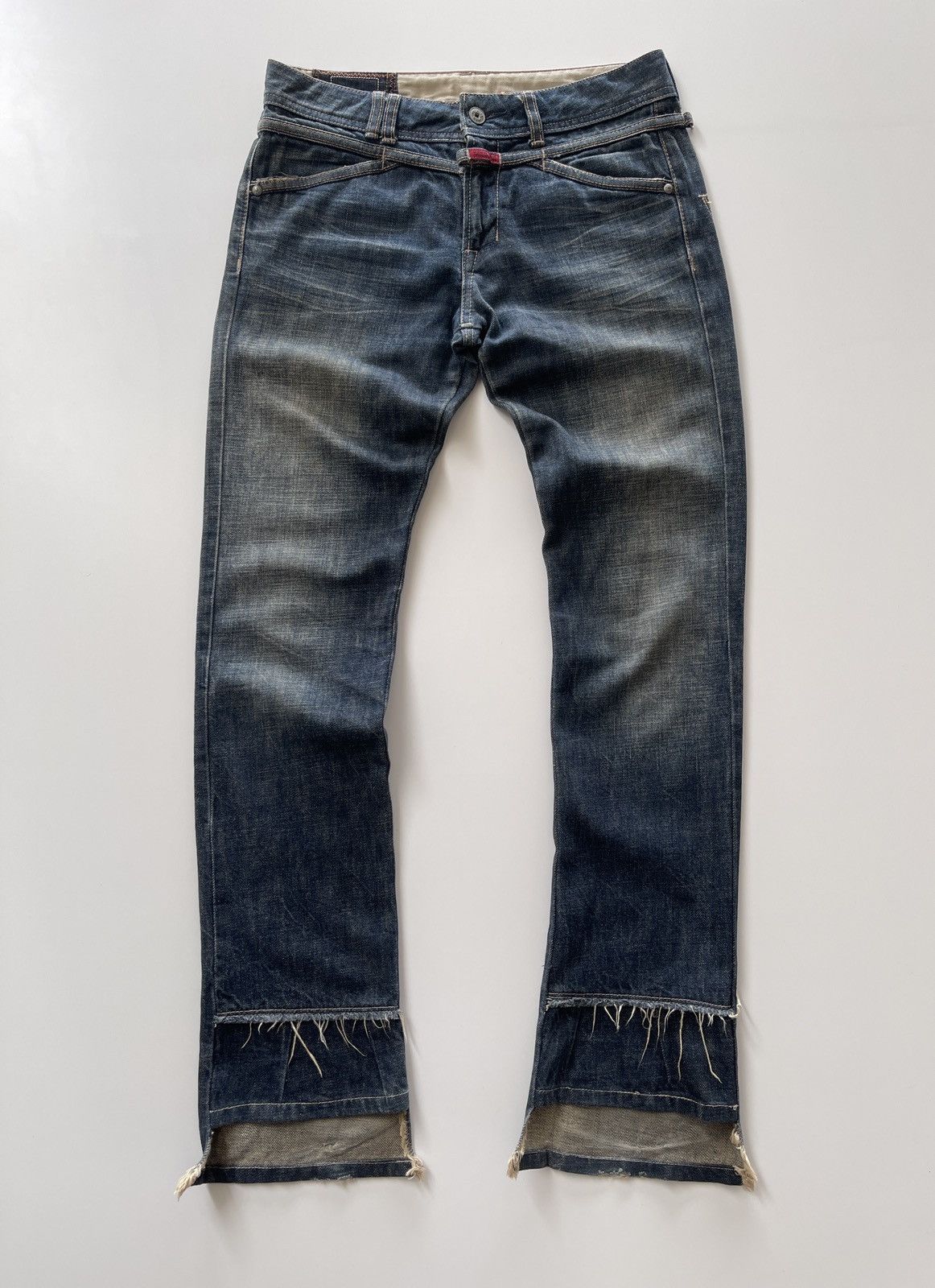 Marithe + Francois Girbaud MFG Flare Denim Size 31" - 9 Thumbnail