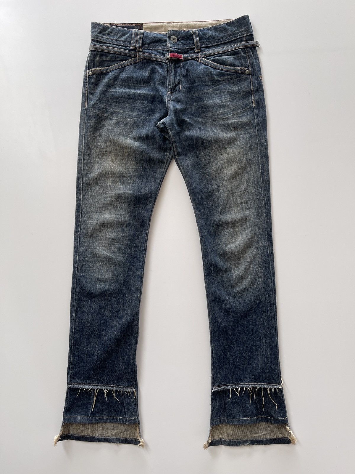 Marithe + Francois Girbaud MFG Flare Denim Size 31" - 8 Thumbnail
