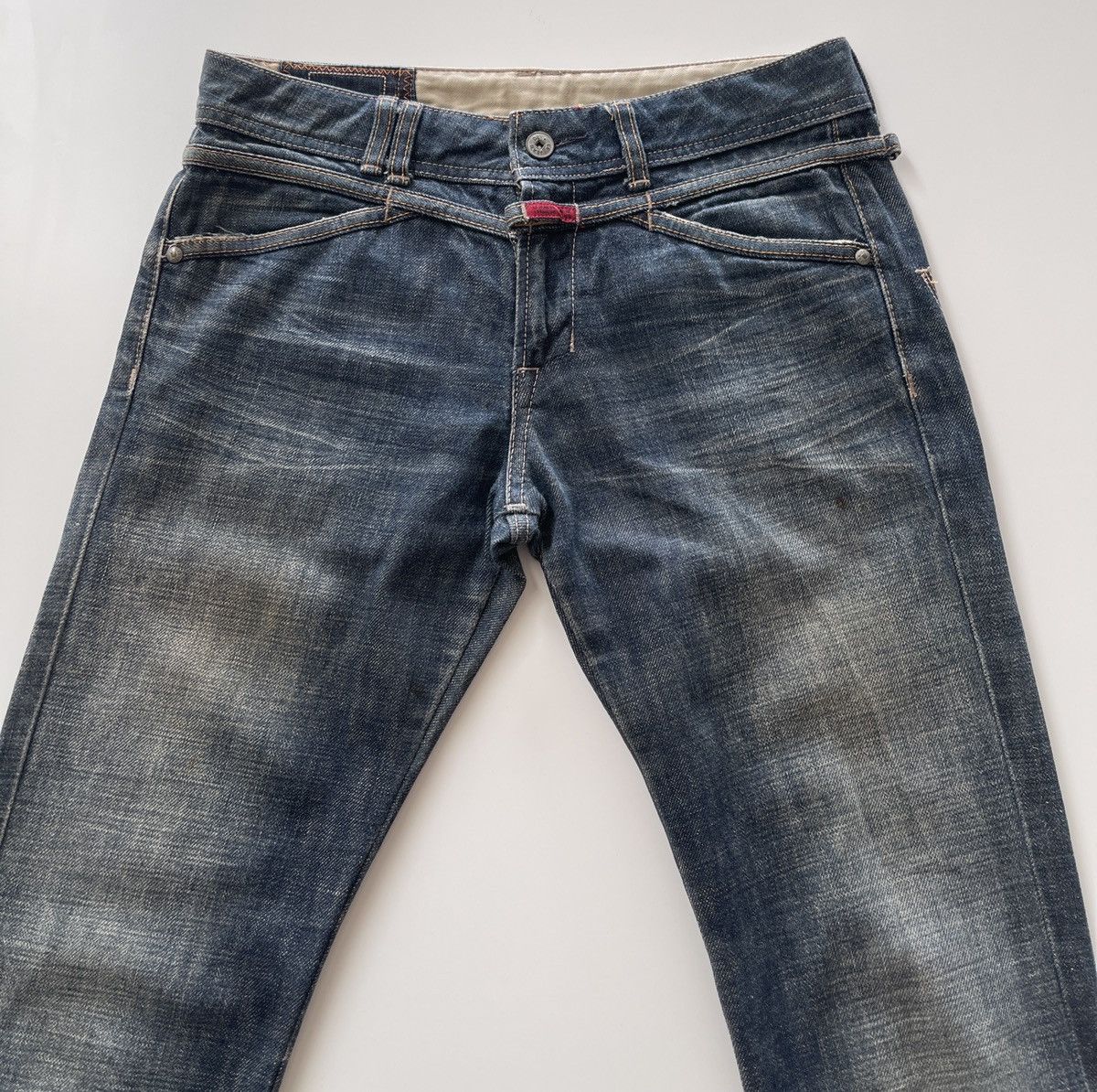 Marithe + Francois Girbaud MFG Flare Denim Size 31" - 6 Thumbnail